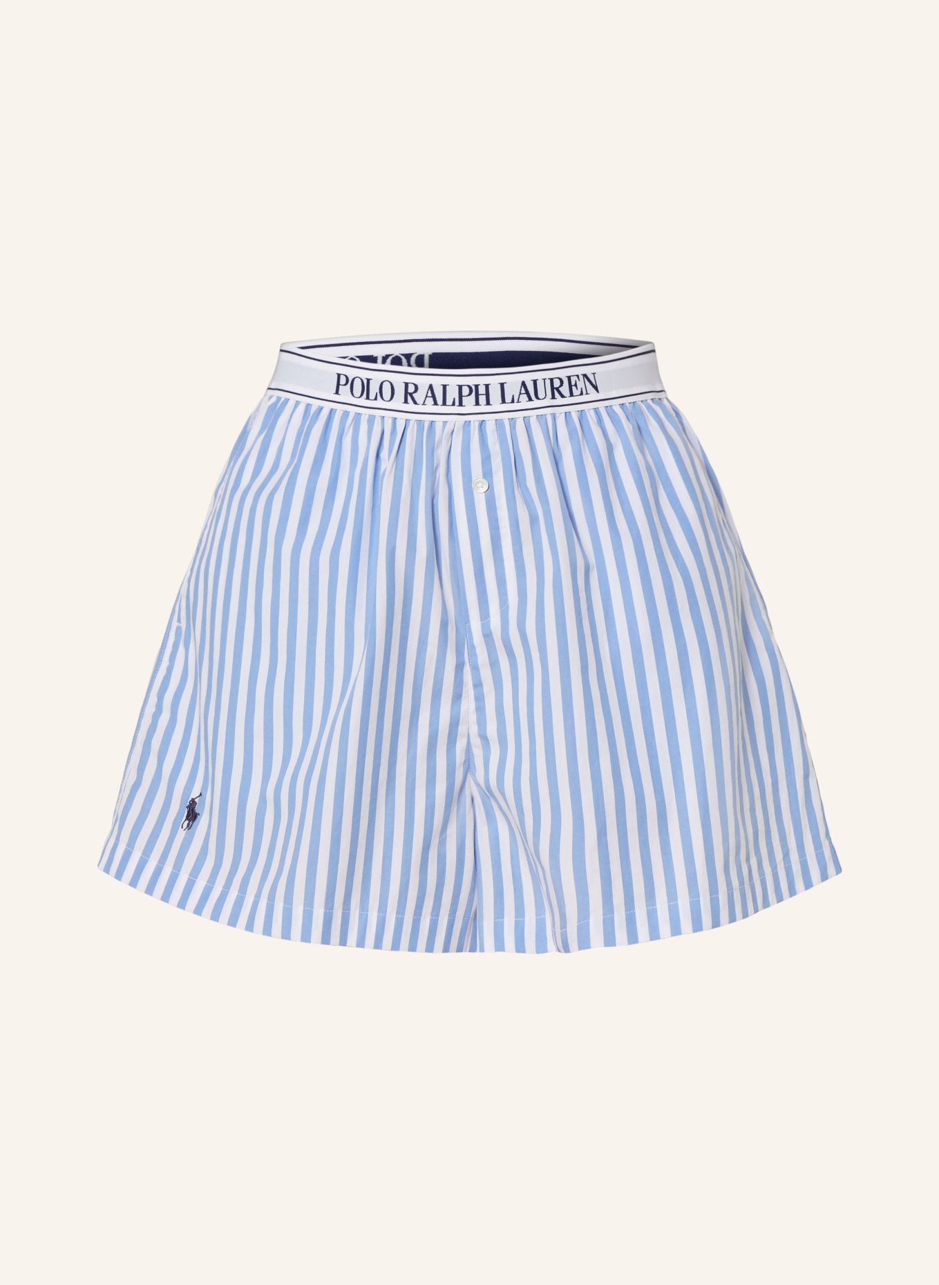 POLO RALPH LAUREN Pajama shorts, Color: LIGHT BLUE (Image 1)