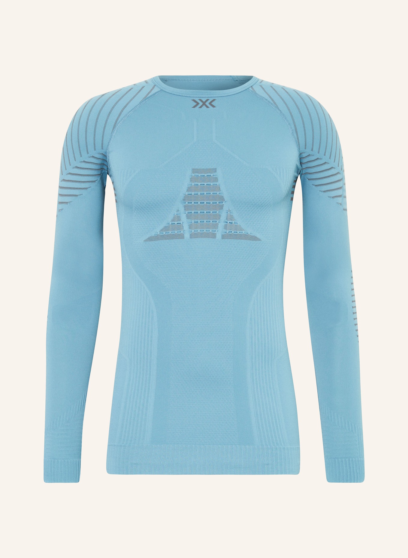 X-BIONIC Funktionswäsche-Shirt X-BIONIC® INVENT 4.0, Farbe: BLAUGRAU (Bild 1)