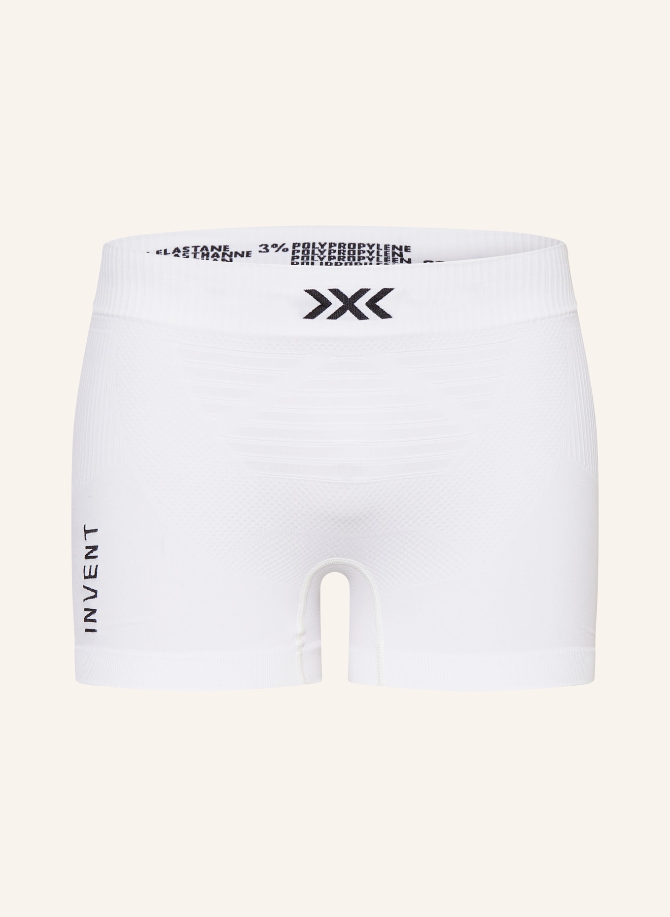 X-BIONIC Funktionswäsche-Boxershorts X-BIONIC® INVENT 4.0, Farbe: WEISS (Bild 1)