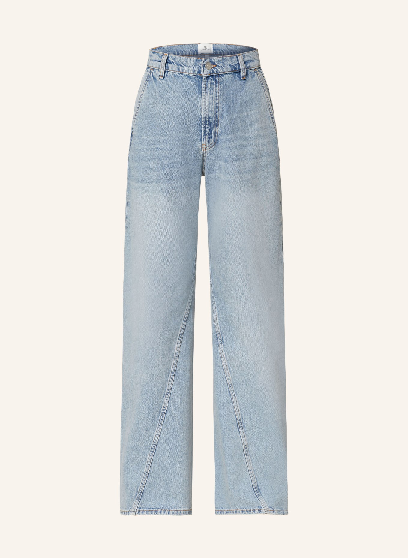 ANINE BING Flared jeans BRILEY, Color: WASHED BLUE WASHED BLUE (Image 1)
