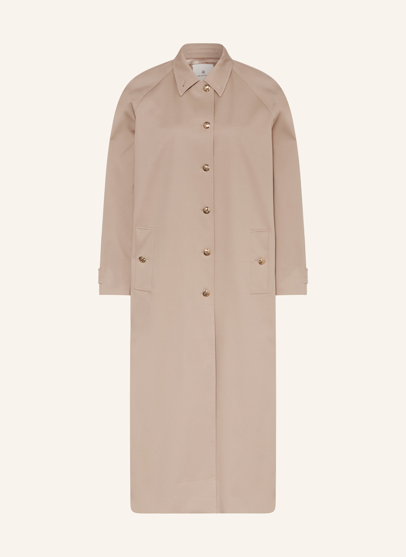 ANINE BING Trench coat RANDY, Color: LIGHT BROWN (Image 1)