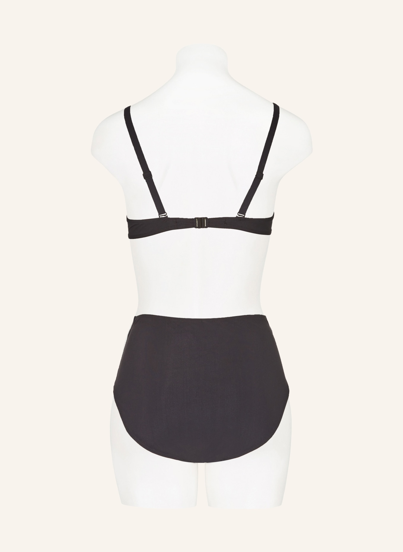 CHANTELLE Underwired bikini top EMBLEM, Color: BLACK (Image 3)