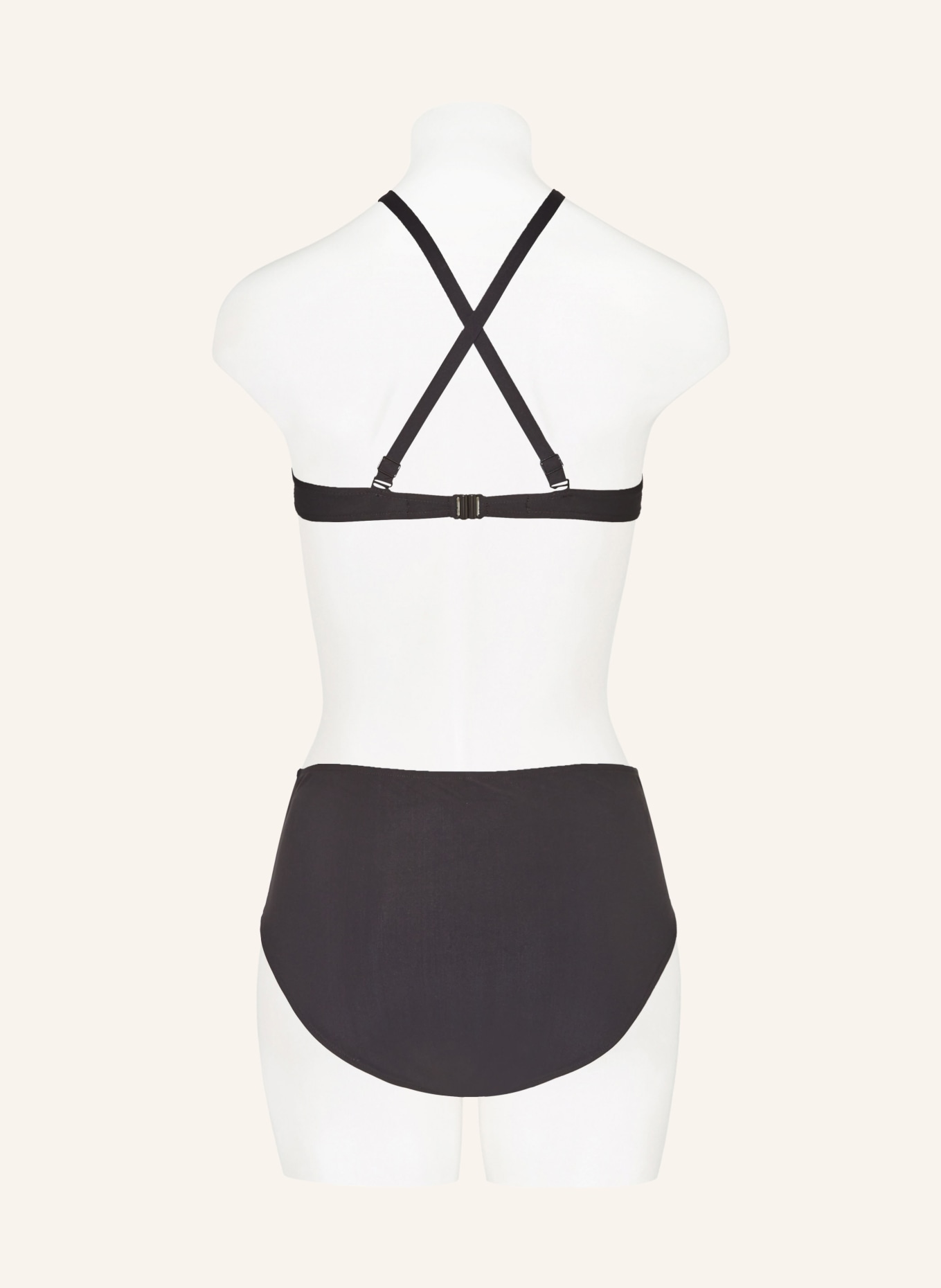 CHANTELLE Underwired bikini top EMBLEM, Color: BLACK (Image 4)