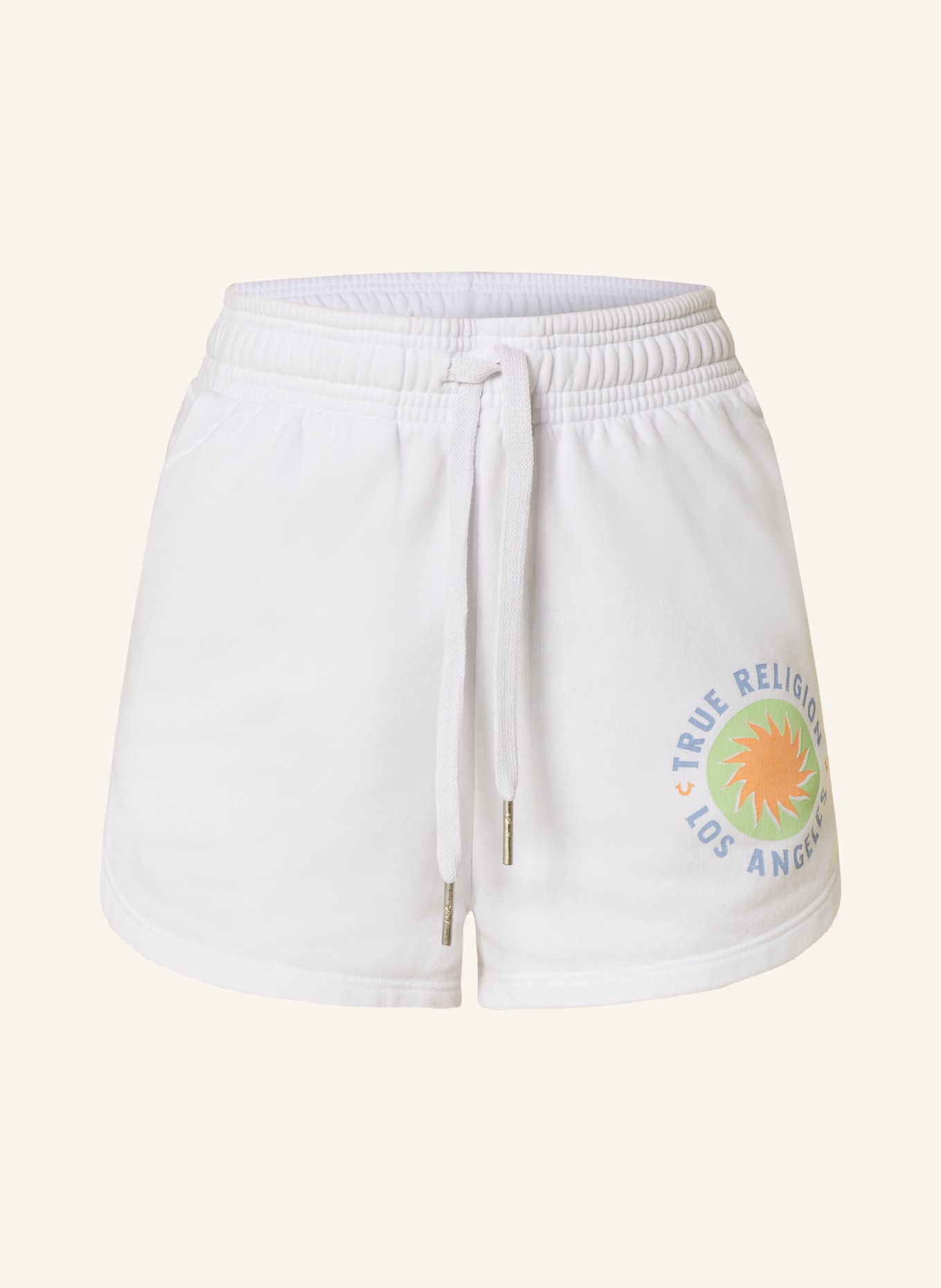 TRUE RELIGION Sweat shorts, Color: 1700 WHITE (Image 1)