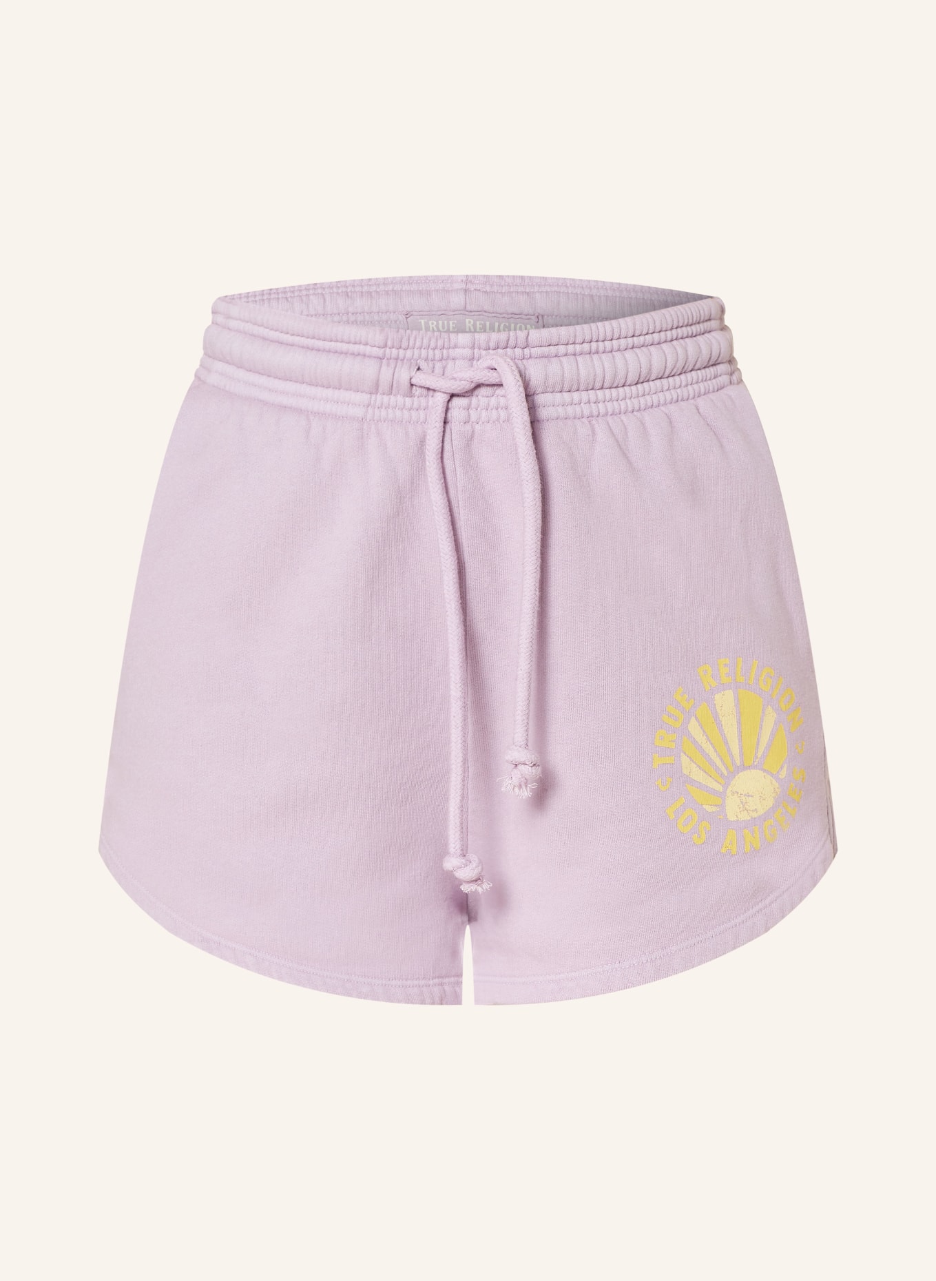 TRUE RELIGION Sweat shorts, Color: LIGHT PURPLE (Image 1)