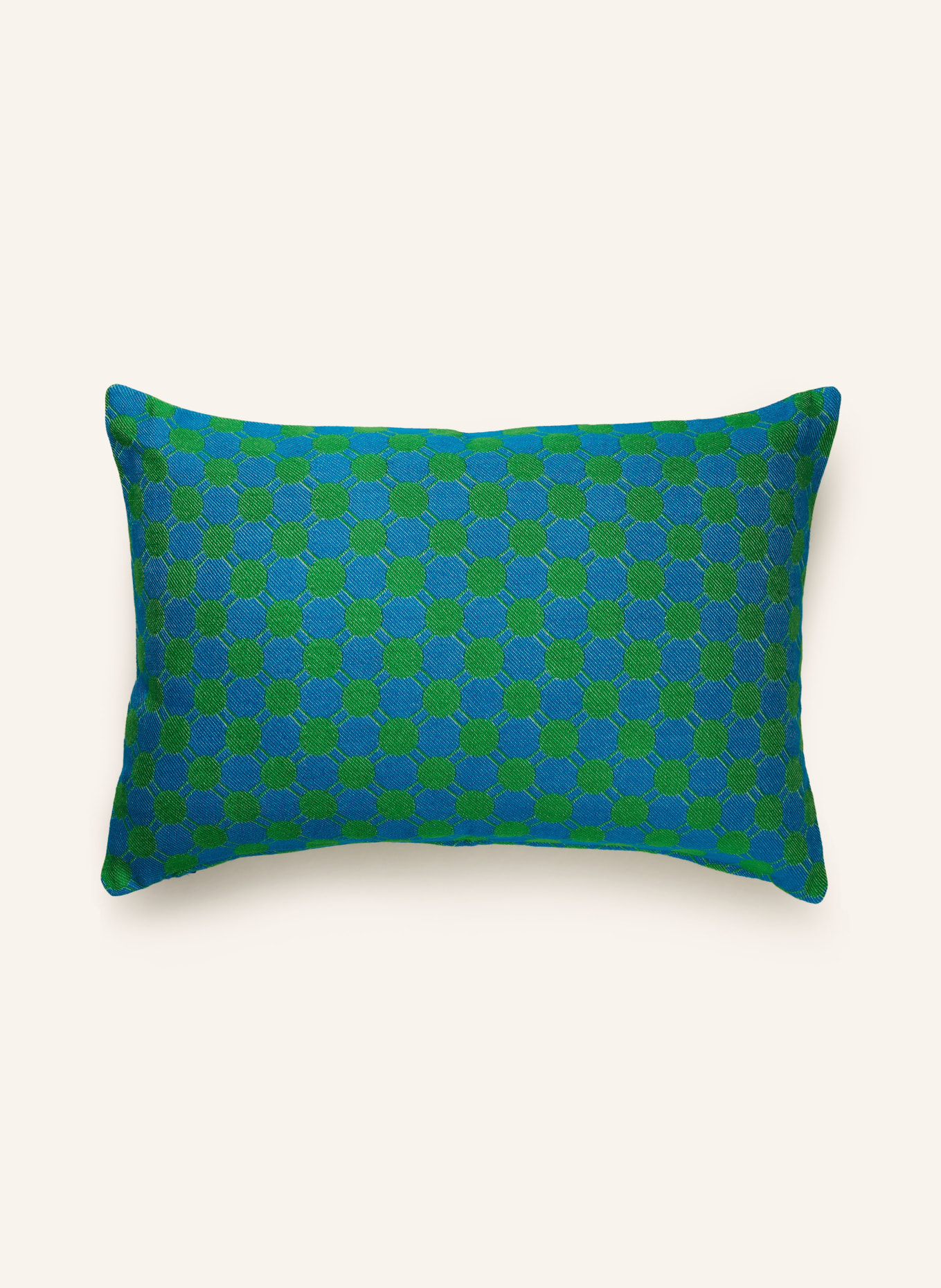 DAGNY Decorative cushion cover, Color: BLUE/ GREEN (Image 2)