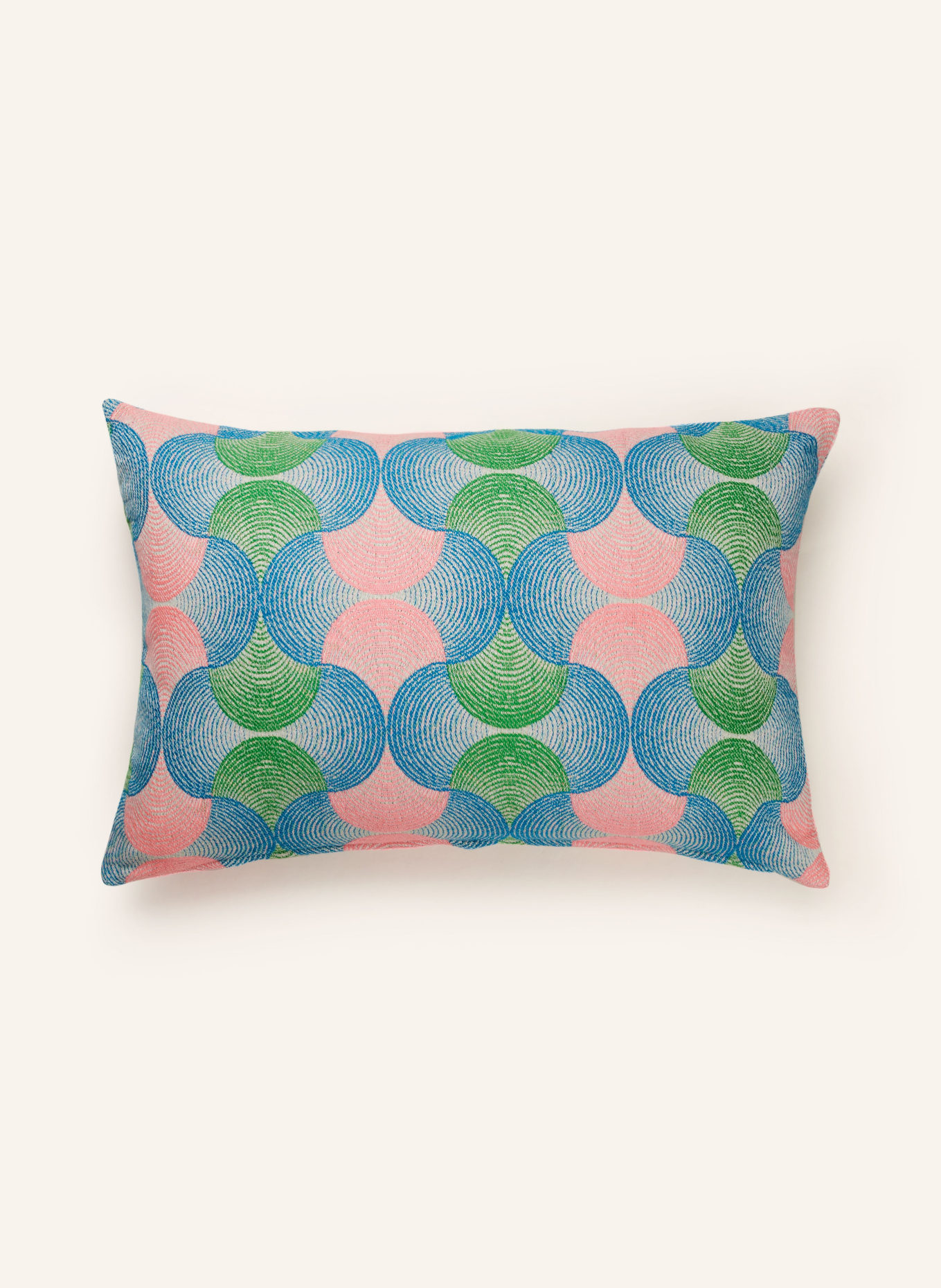DAGNY Decorative cushion cover, Color: BLUE/ GREEN/ PINK (Image 1)