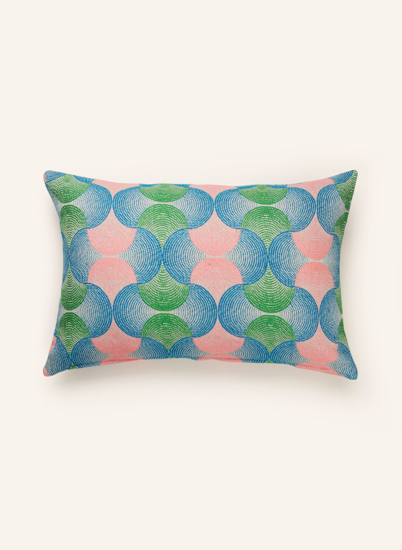 DAGNY Decorative cushion cover, Color: BLUE/ GREEN/ PINK (Image 2)