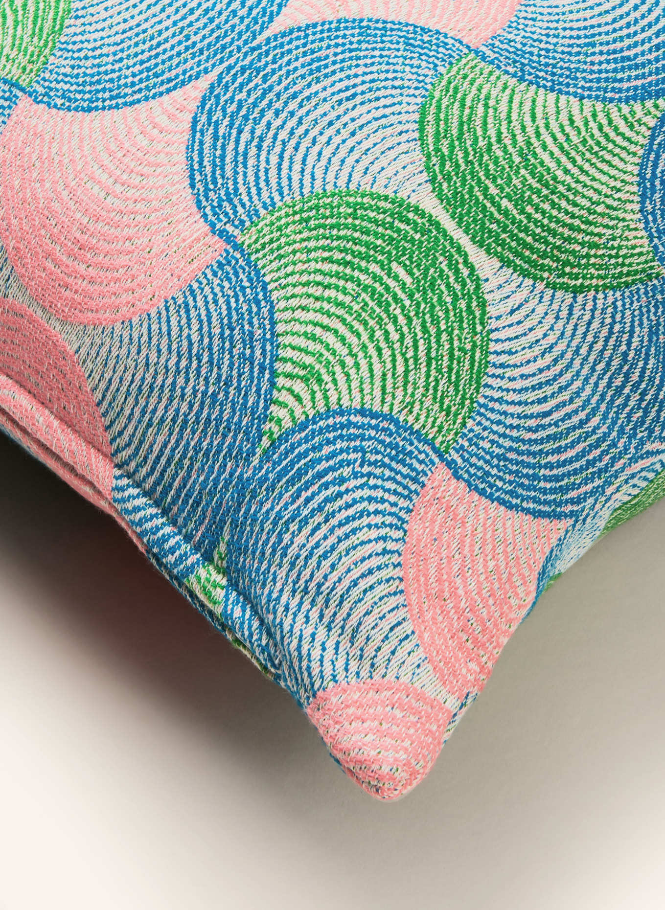 DAGNY Decorative cushion cover, Color: BLUE/ GREEN/ PINK (Image 3)