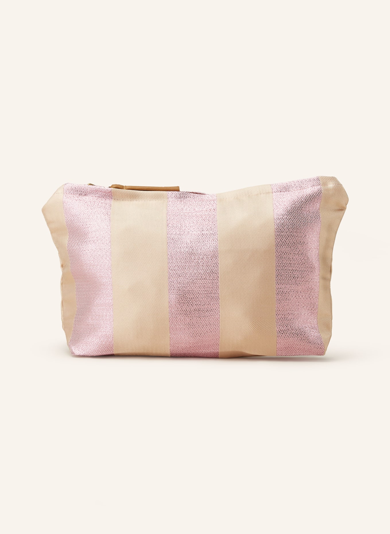 DAGNY Makeup bag, Color: LIGHT BROWN/ ROSE (Image 1)