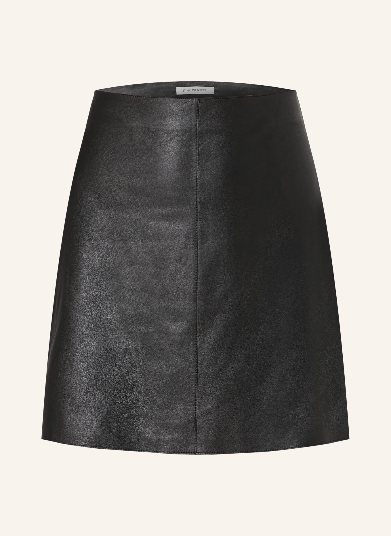 BY MALENE BIRGER Leather skirt CORAS, Color: BLACK (Image 1)