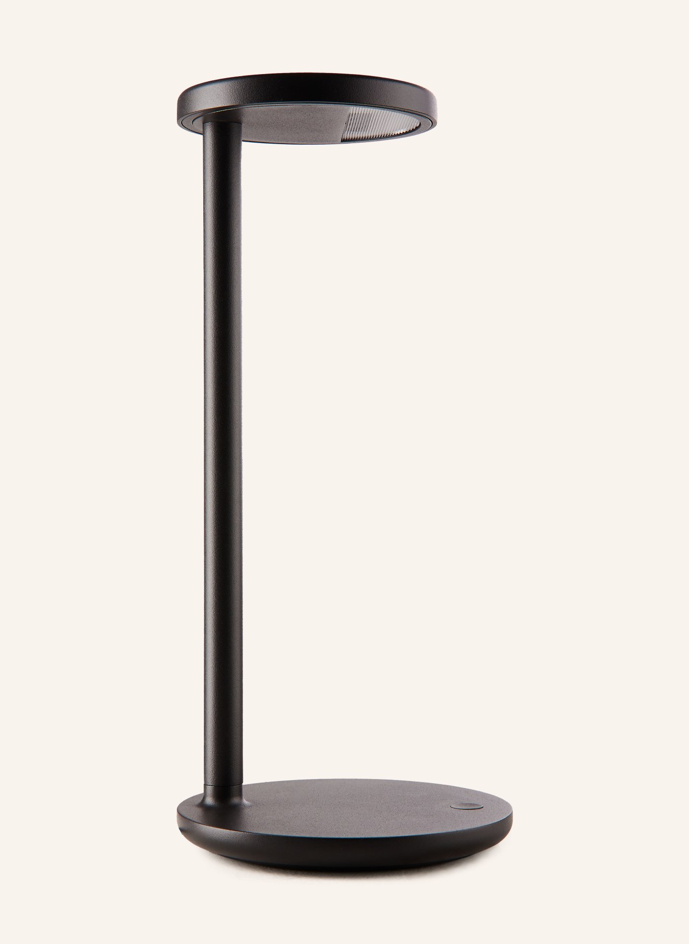 FLOS Tischleuchte OBLIQUE: DUNKELGRAU
