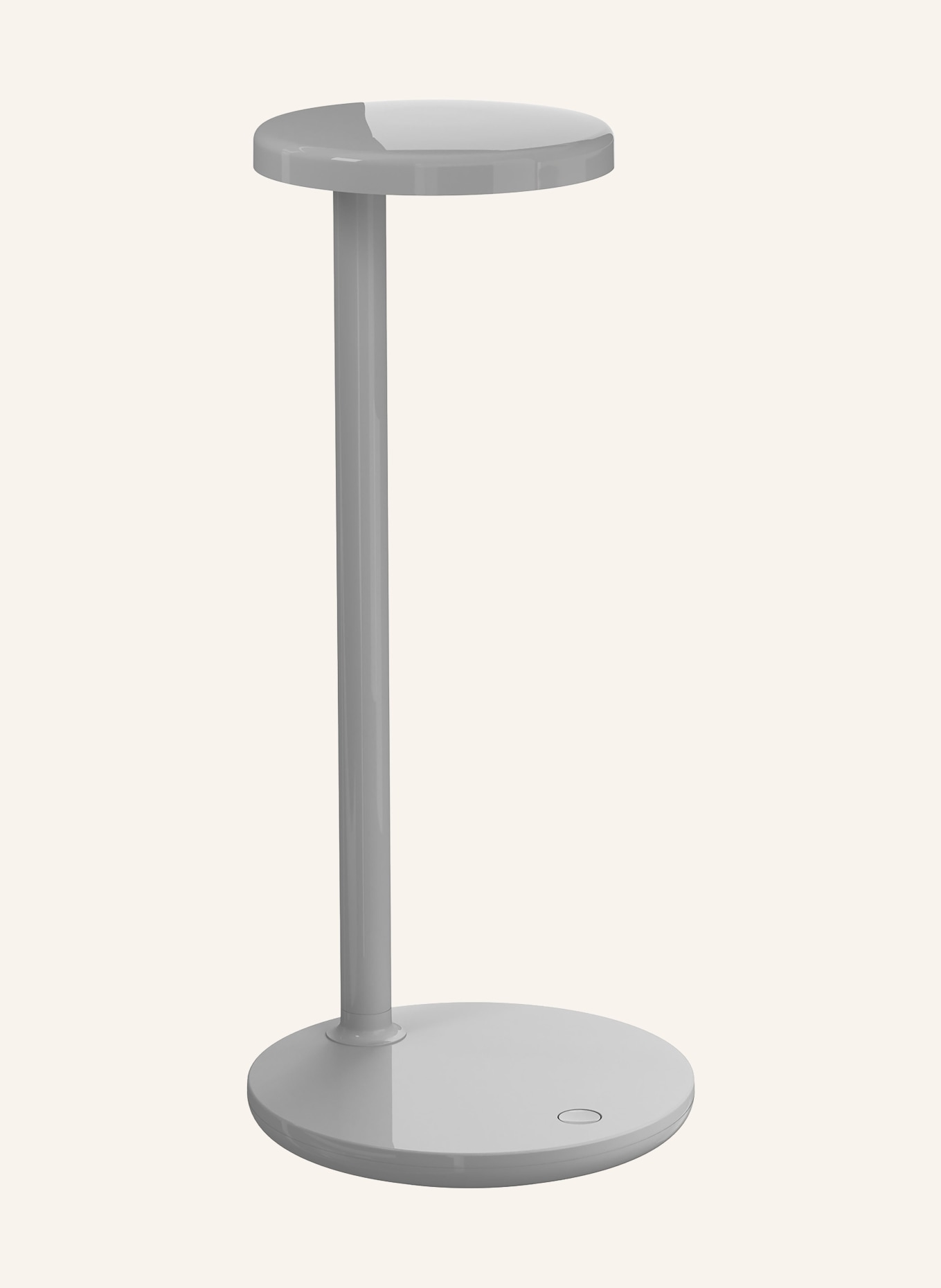 FLOS Tischleuchte OBLIQUE: HELLGRAU