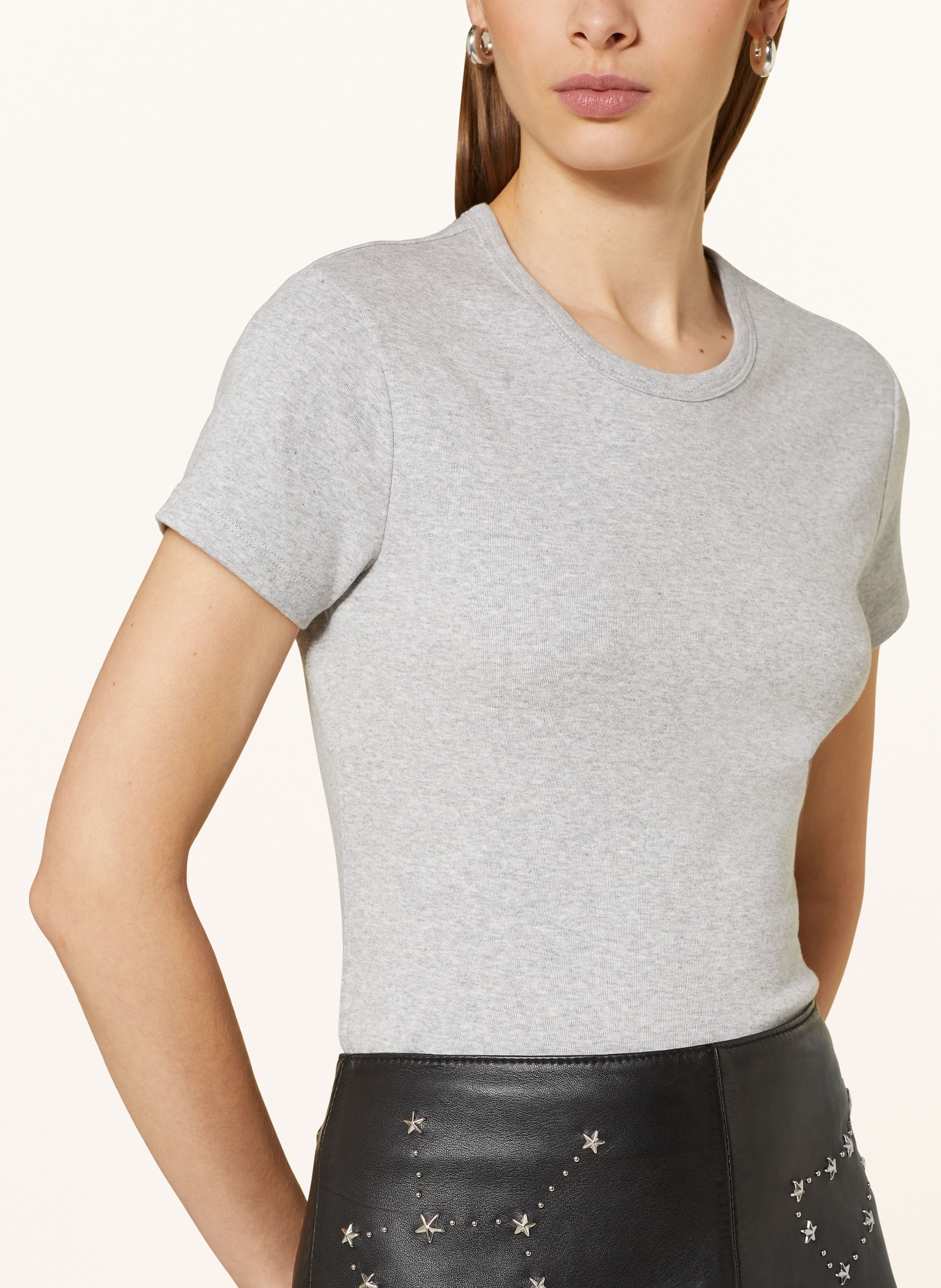 ALLSAINTS T-Shirt STEVIE, Farbe: GRAU (Bild 4)