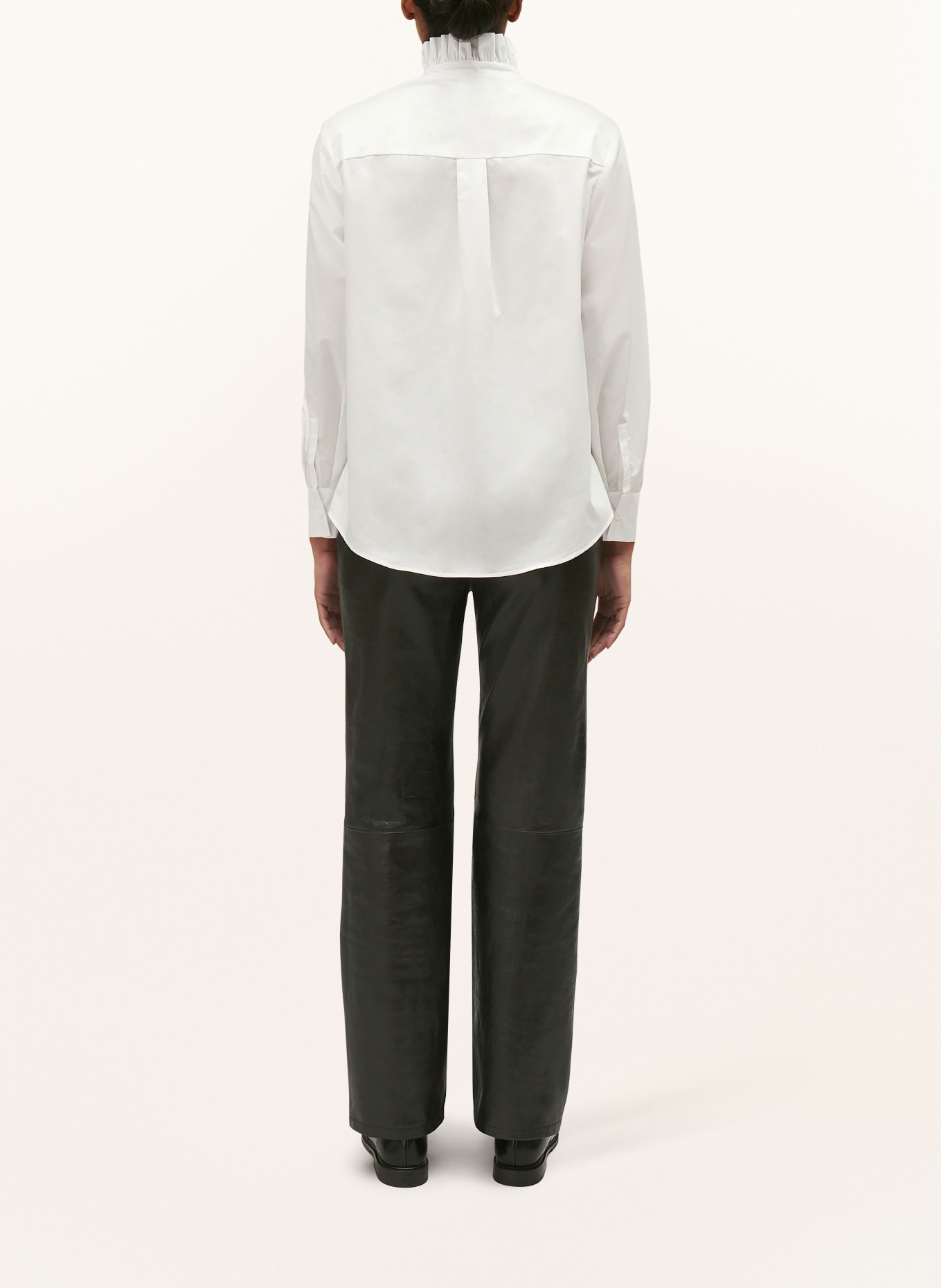 CLAUDIE PIERLOT Bluse mit Rüschen, Farbe: WEISS (Bild 3)