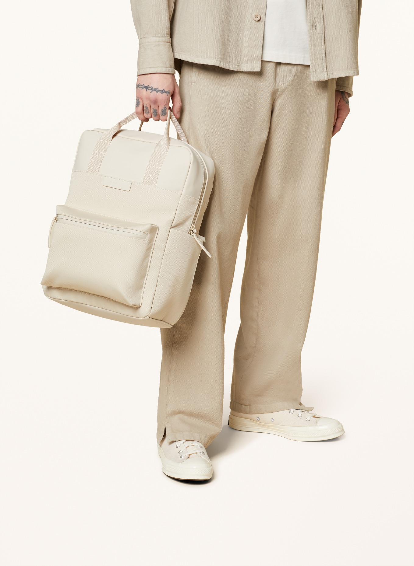 KAPTEN & SON Backpack BERGEN PRO, Color: LIGHT BROWN (Image 4)