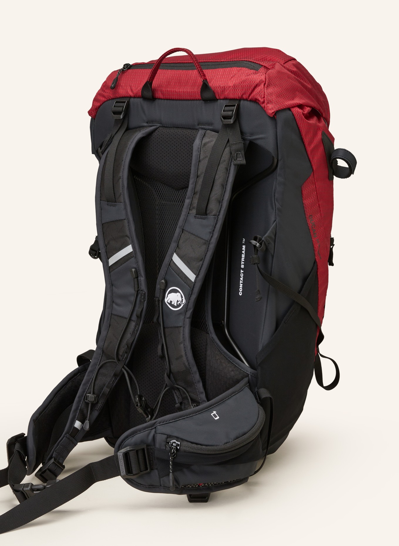 MAMMUT Backpack DUCAN 24 l, Color: DARK RED/ BLACK (Image 2)