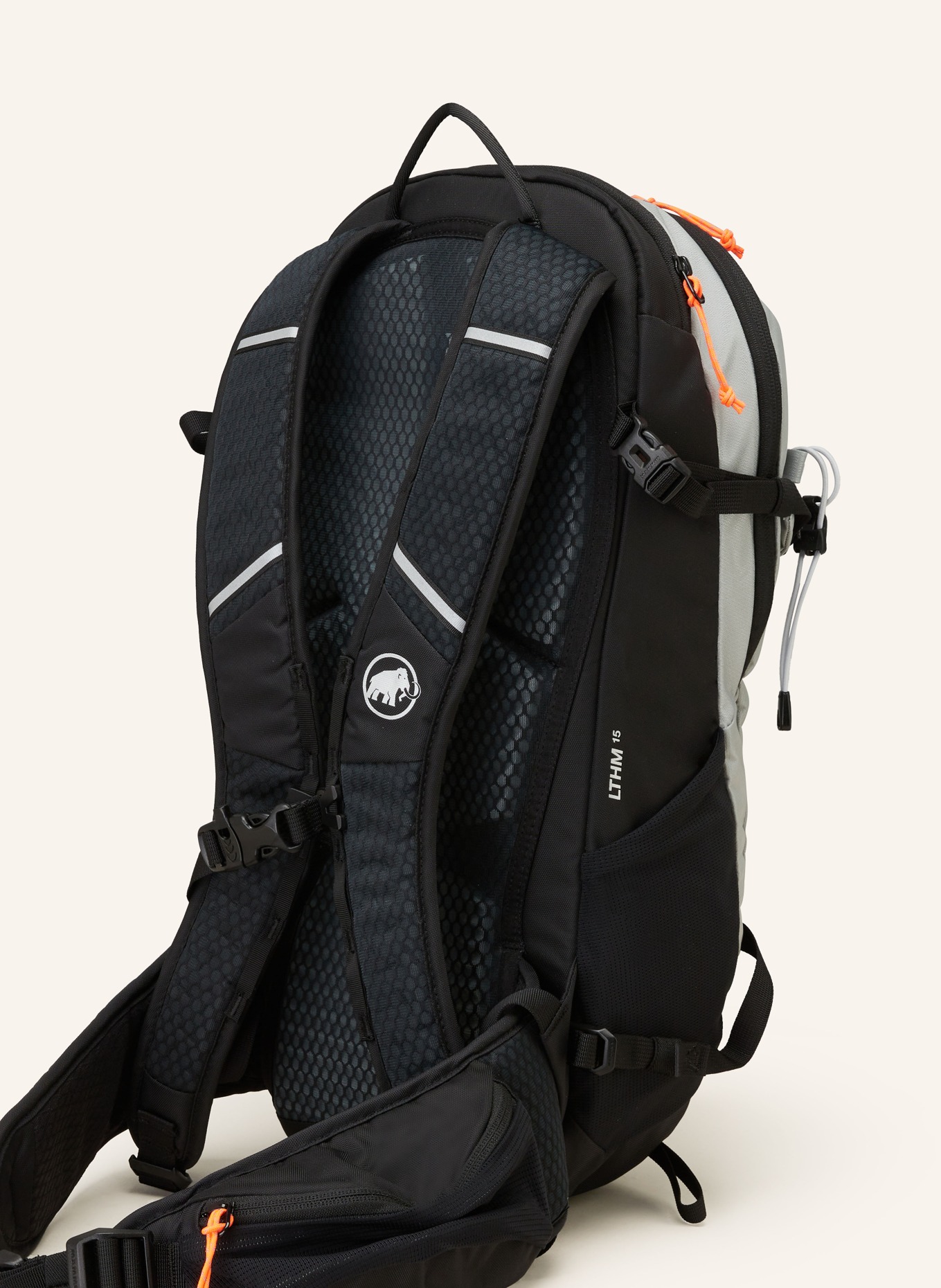 MAMMUT Backpack LITHIUM 15 l, Color: GRAY/ BLACK (Image 2)