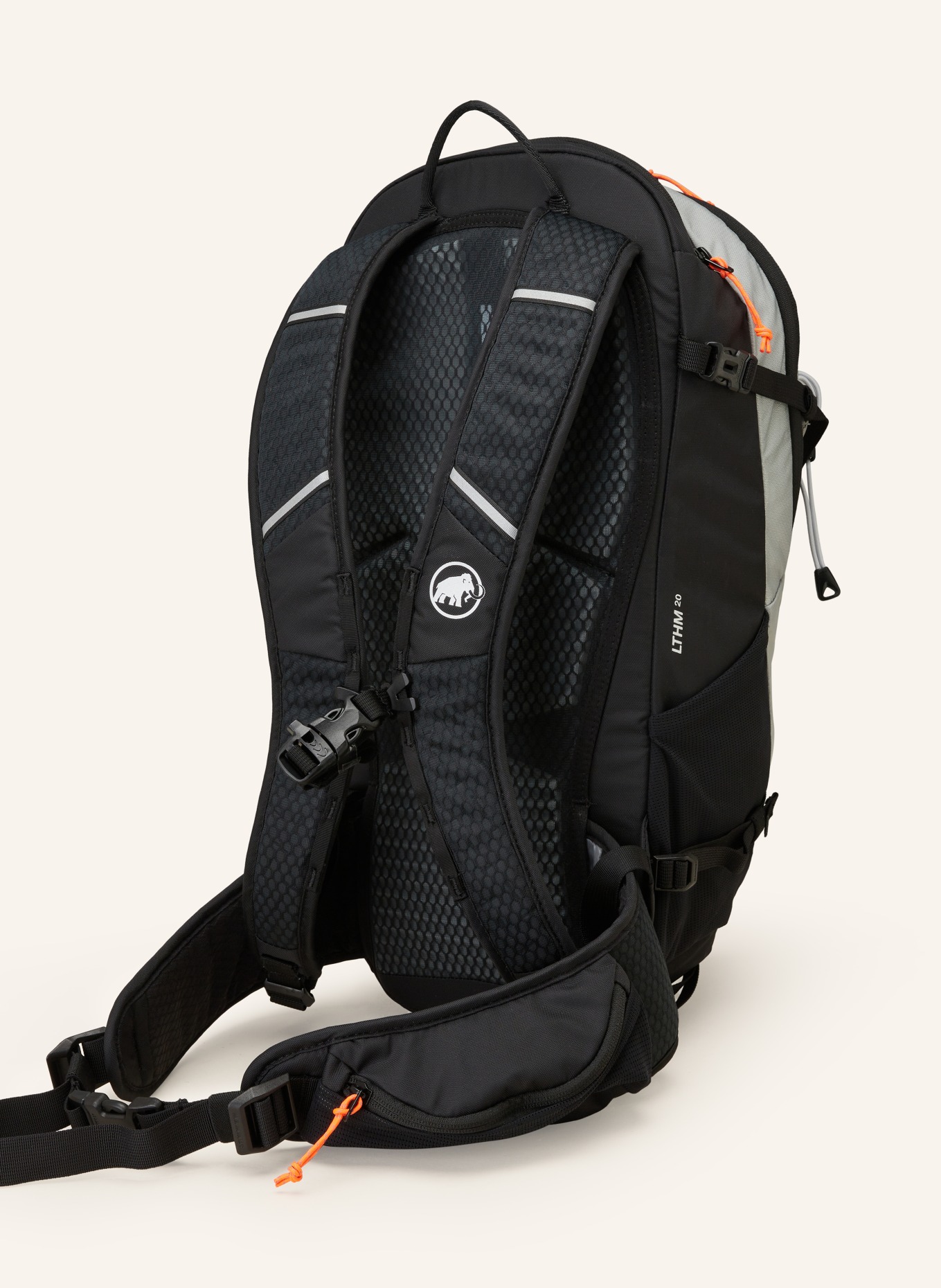 MAMMUT Backpack LITHIUM 20 l, Color: GRAY/ BLACK (Image 2)