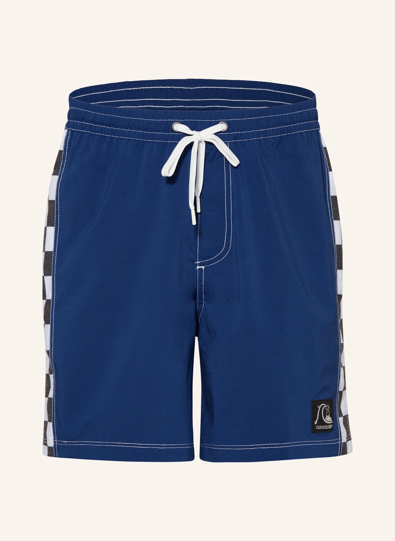 QUIKSILVER Swim shorts ORIGINAL ARCH VOLLEY 17NB, Color: BLUE/ BLACK/ WHITE (Image 1)