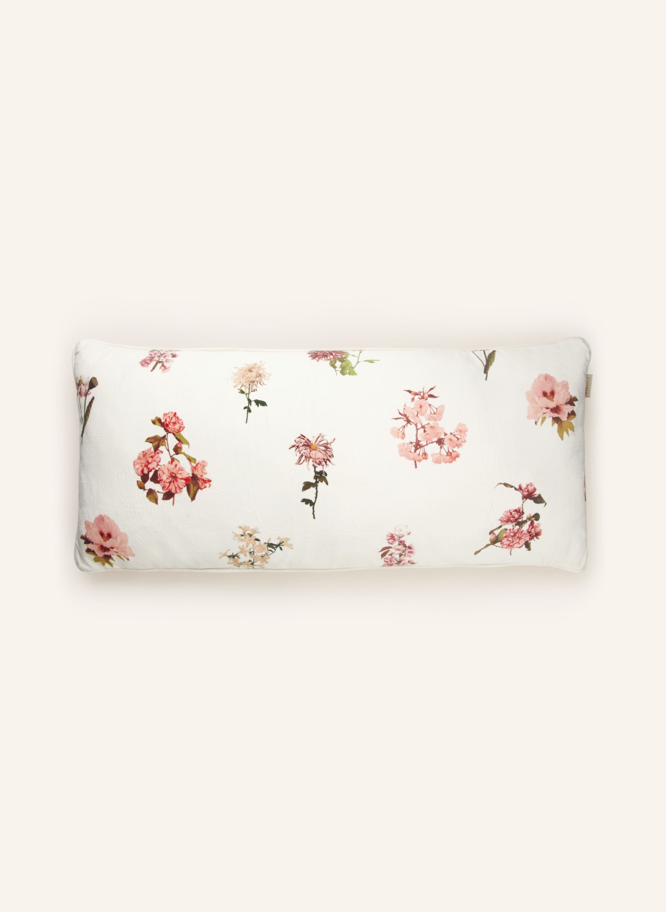 ESSENZA Decorative cushion ANNEBELLA in velvet, Color: LIGHT YELLOW (Image 1)