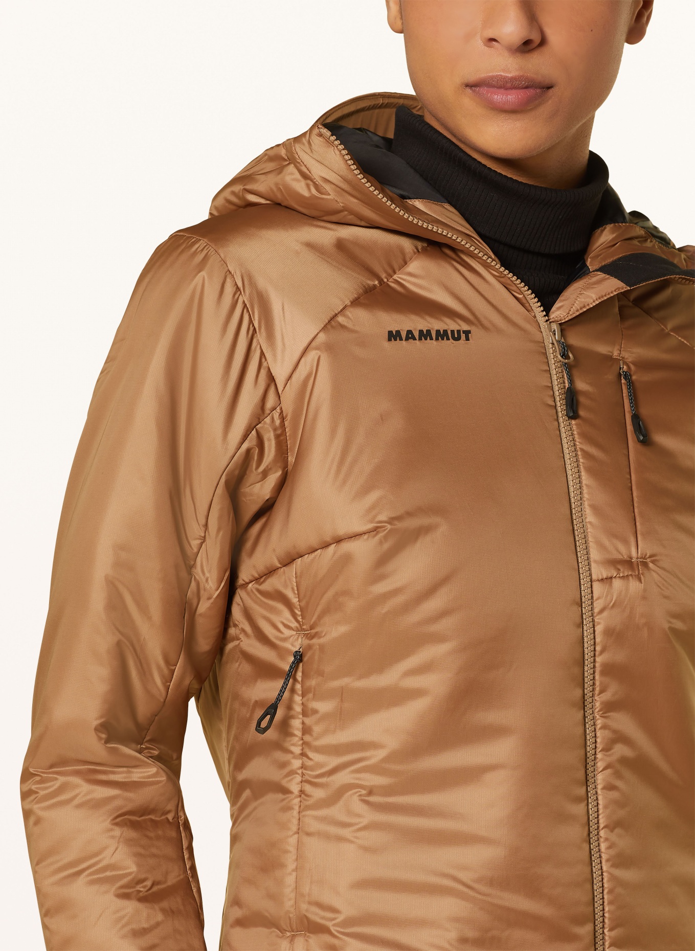 MAMMUT Outdoor jacket, Color: LIGHT BROWN (Image 5)
