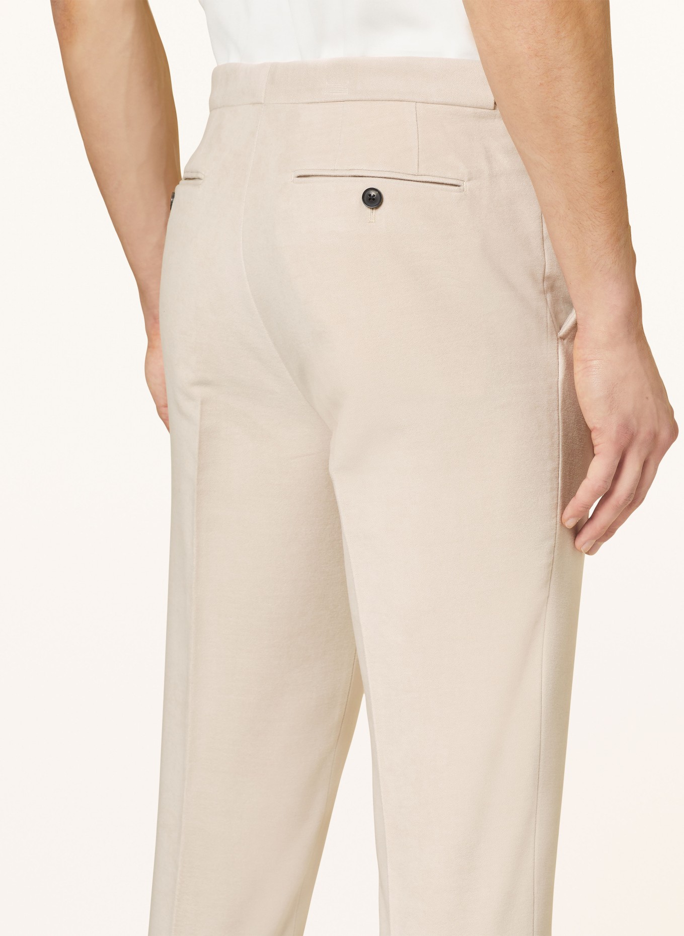 REISS Trousers GROVE slim fit, Color: BEIGE (Image 6)