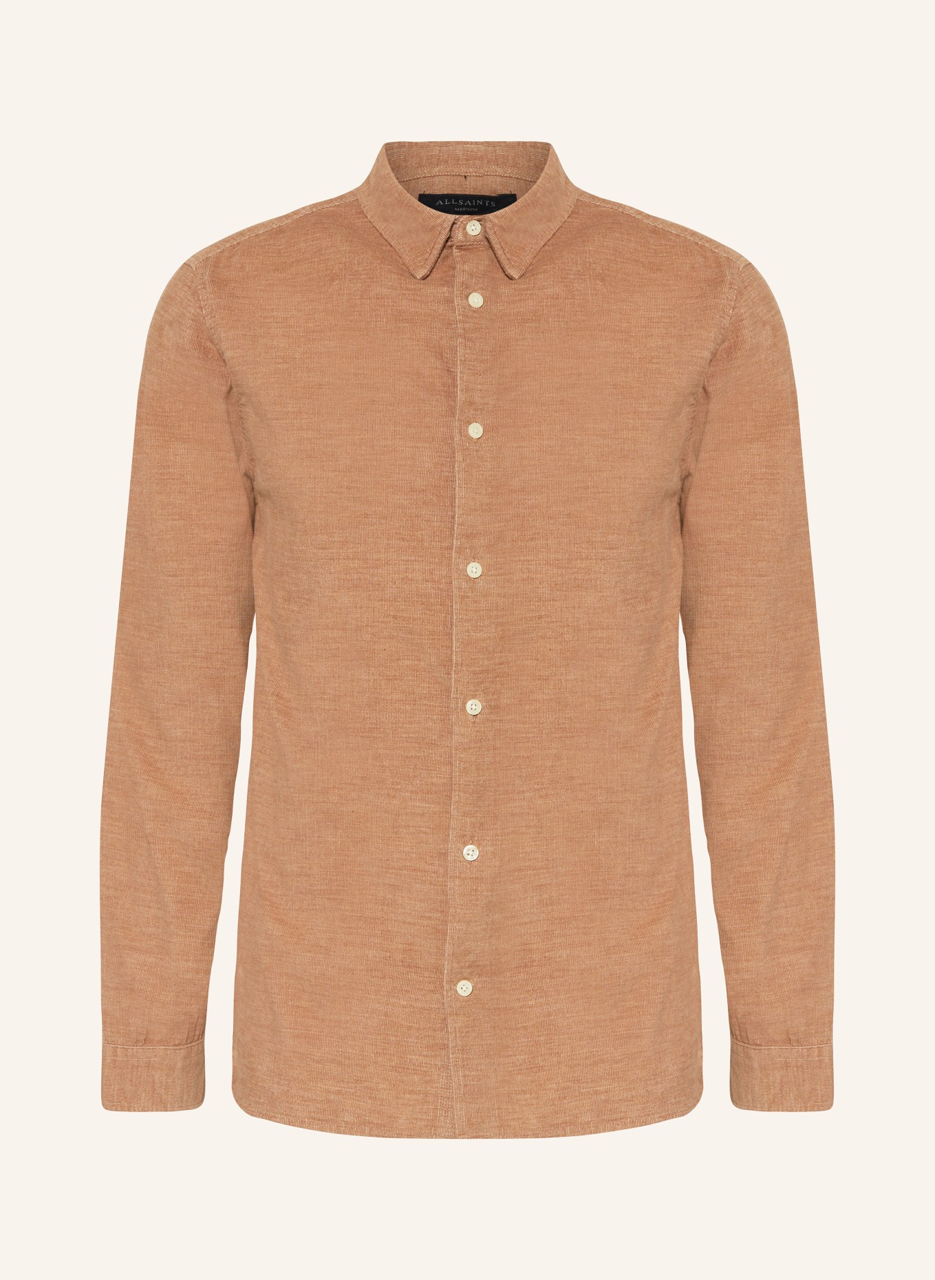 ALLSAINTS Corduroy shirt LORELLA regular fit, Color: LIGHT BROWN (Image 1)