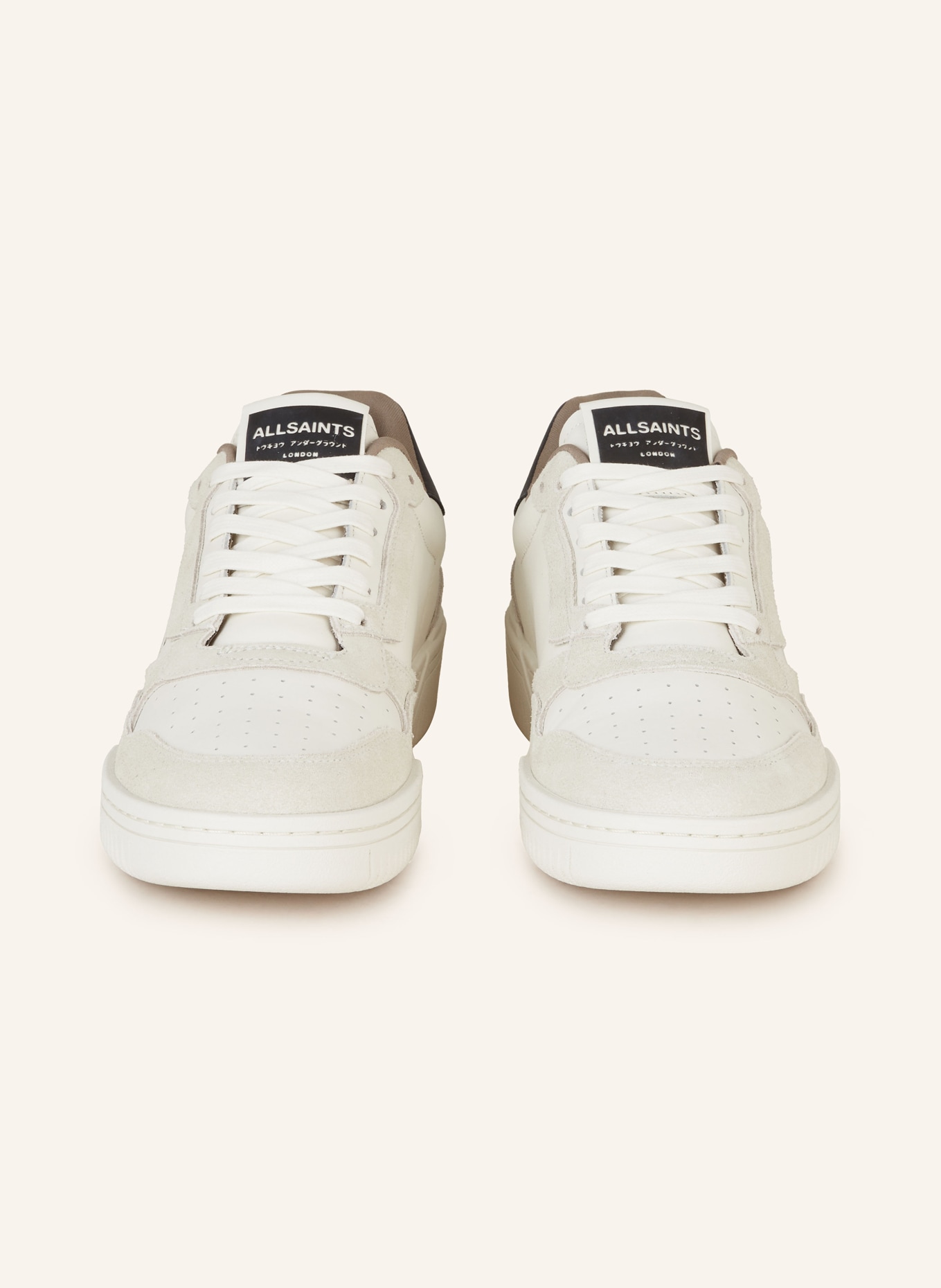 ALLSAINTS Sneakers REGAN, Color: WHITE/ LIGHT GRAY/ BLACK (Image 3)