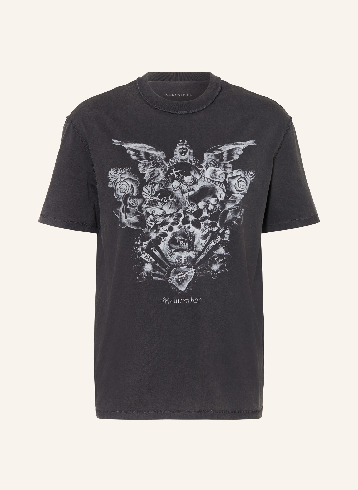 ALLSAINTS T-shirt COVENANT, Color: BLACK (Image 1)