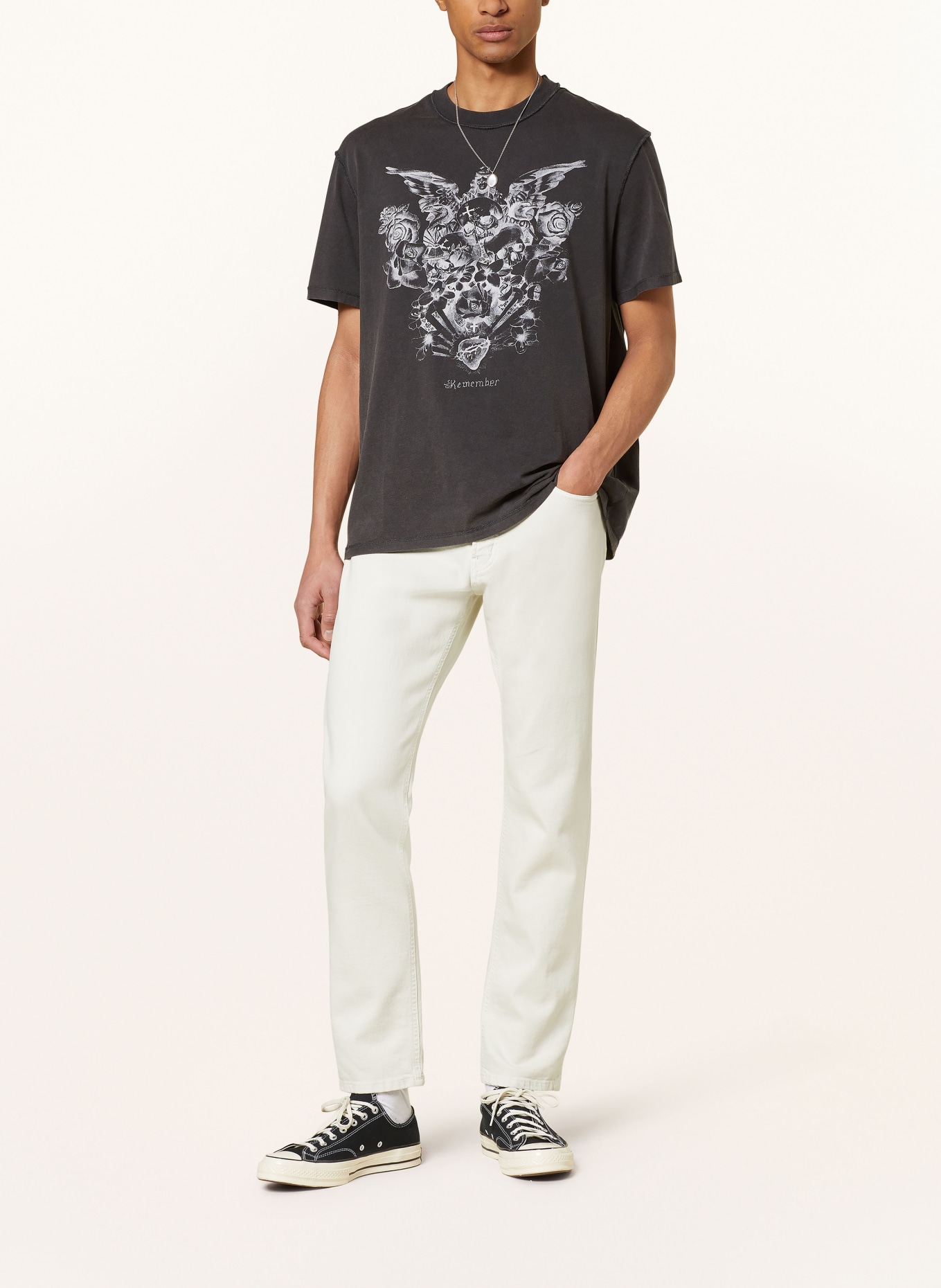 ALLSAINTS T-shirt COVENANT, Color: BLACK (Image 2)