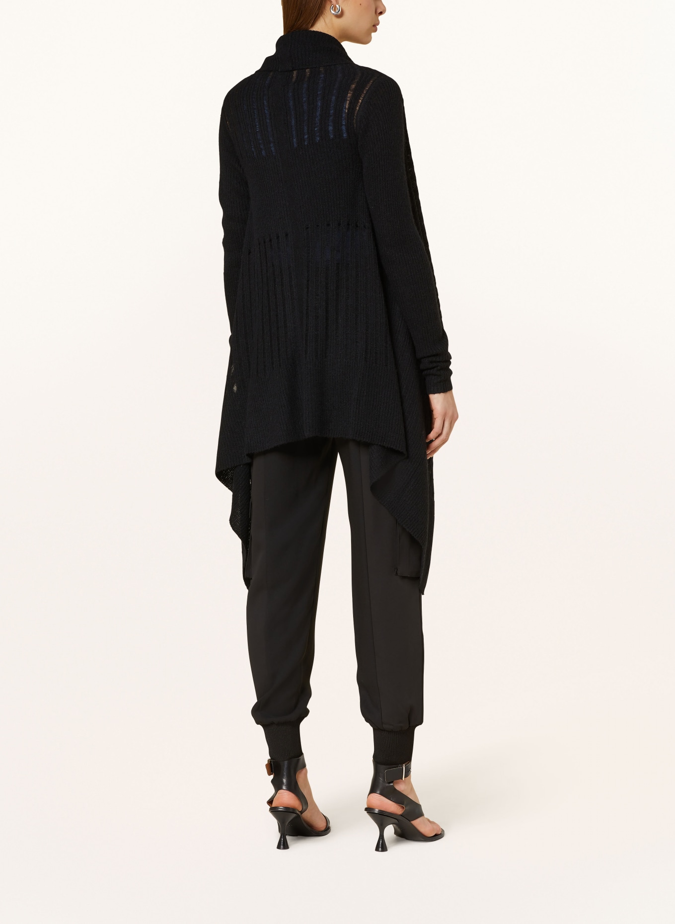 ALLSAINTS Knit cardigan HARLEY, Color: BLACK (Image 3)