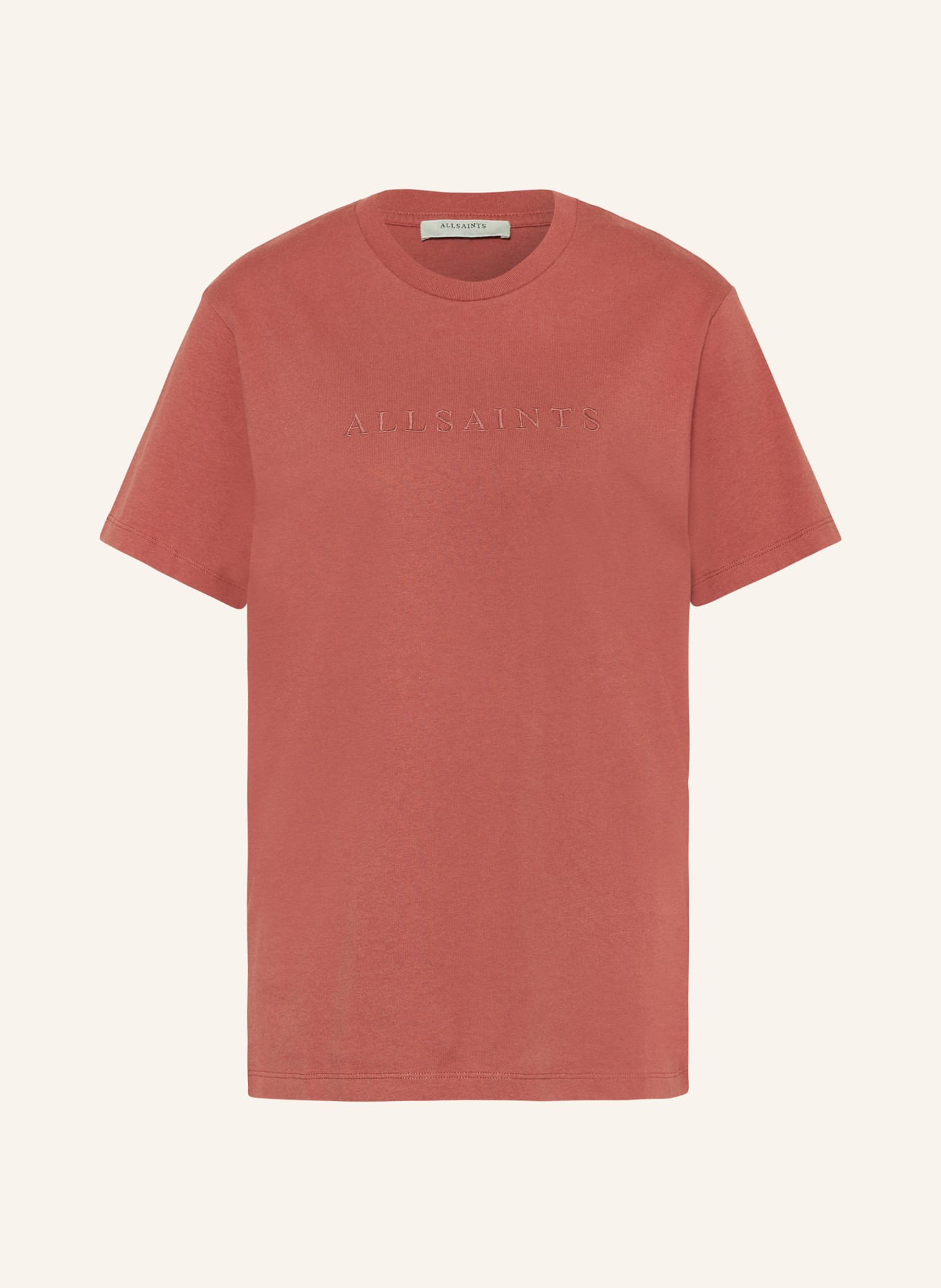 ALLSAINTS T-shirt PIPPA, Color: DARK ORANGE (Image 1)