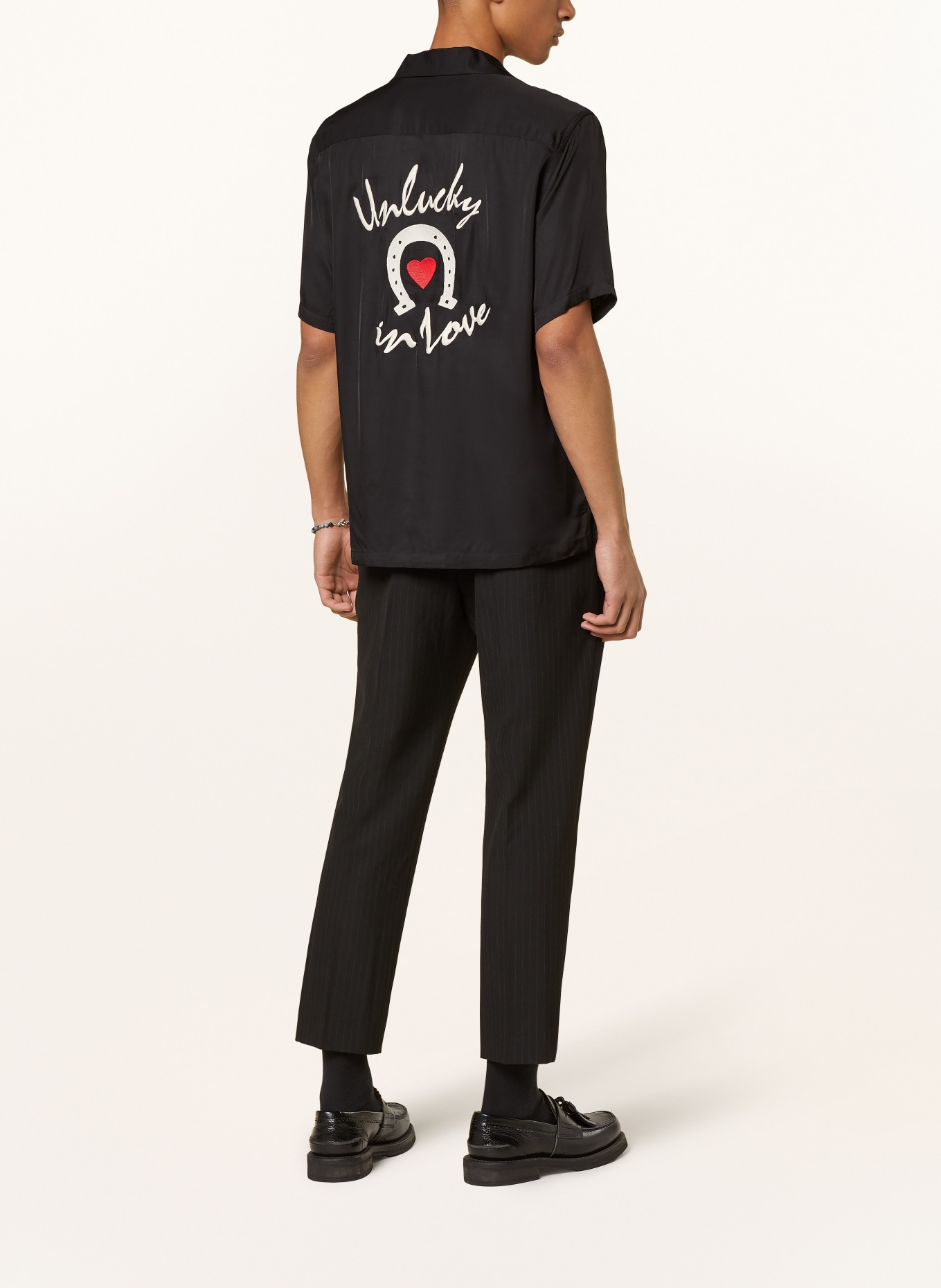 ALLSAINTS Resort shirt CHANCEUX relaxed fit, Color: BLACK (Image 2)