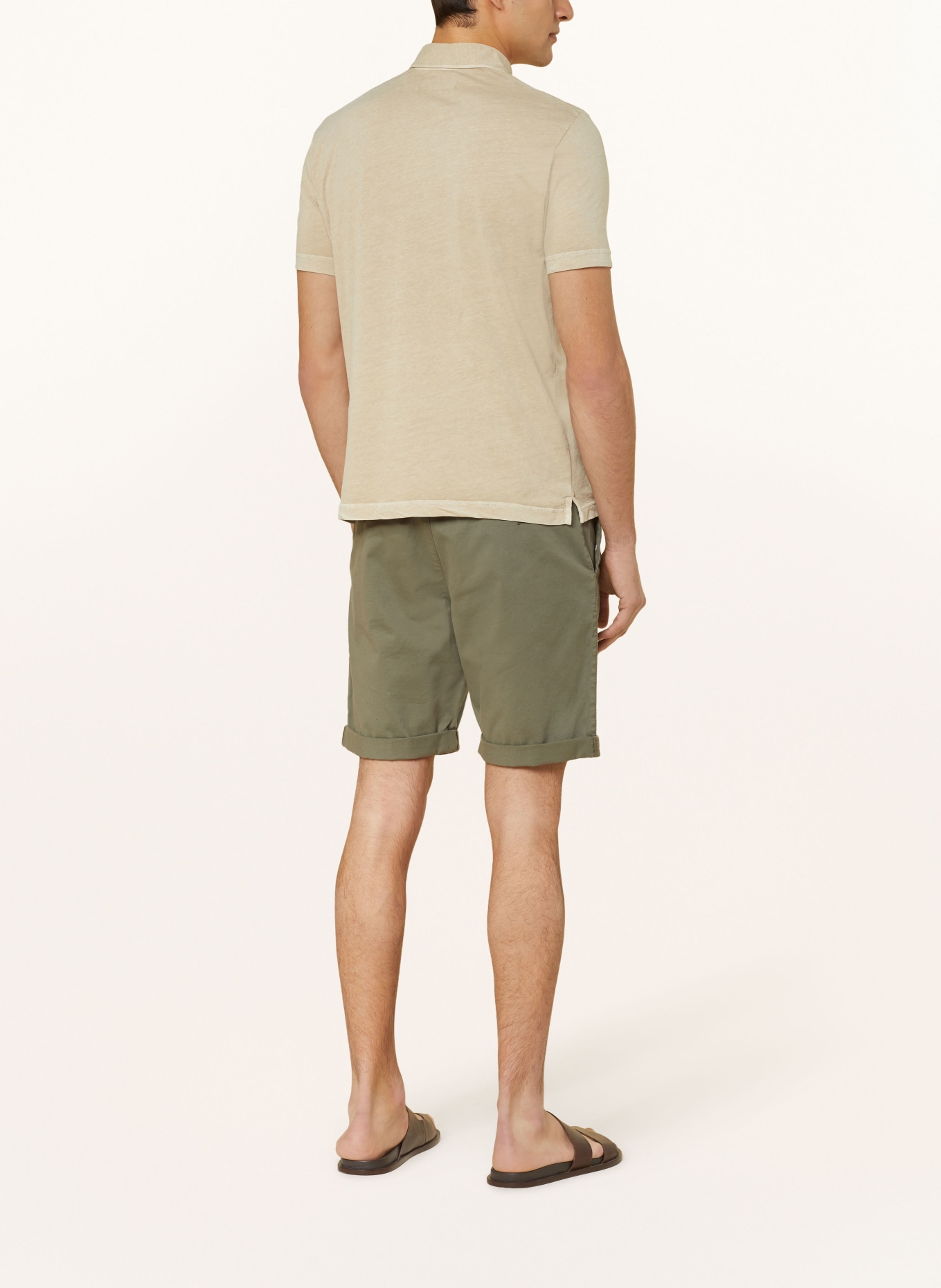 Marc O'Polo Jersey-Poloshirt Regular Fit, Farbe: BEIGE (Bild 3)