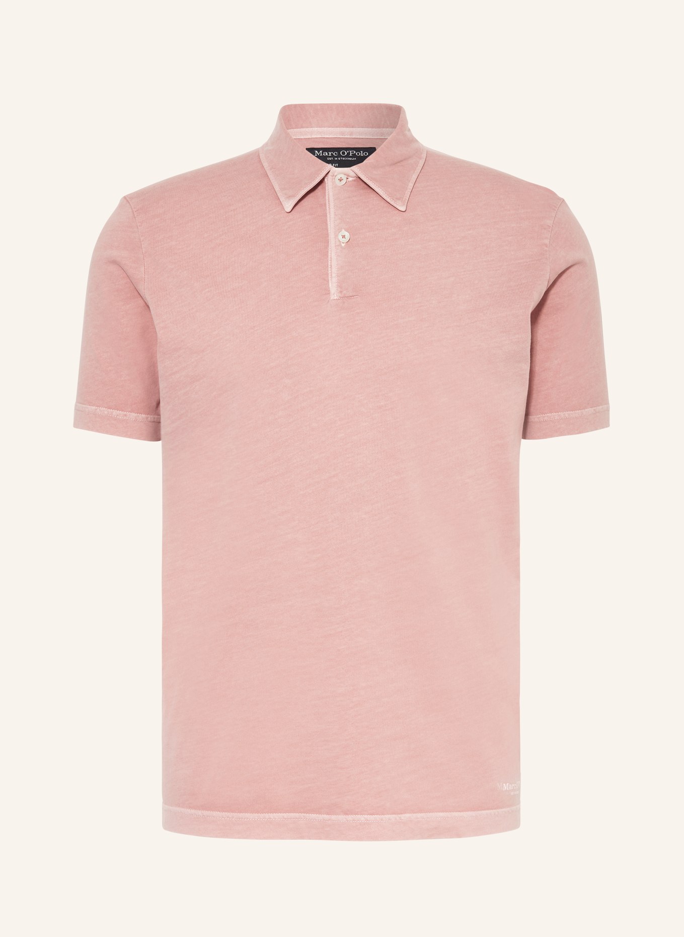 Marc O'Polo Jersey-Poloshirt Regular Fit, Farbe: ROSÉ (Bild 1)