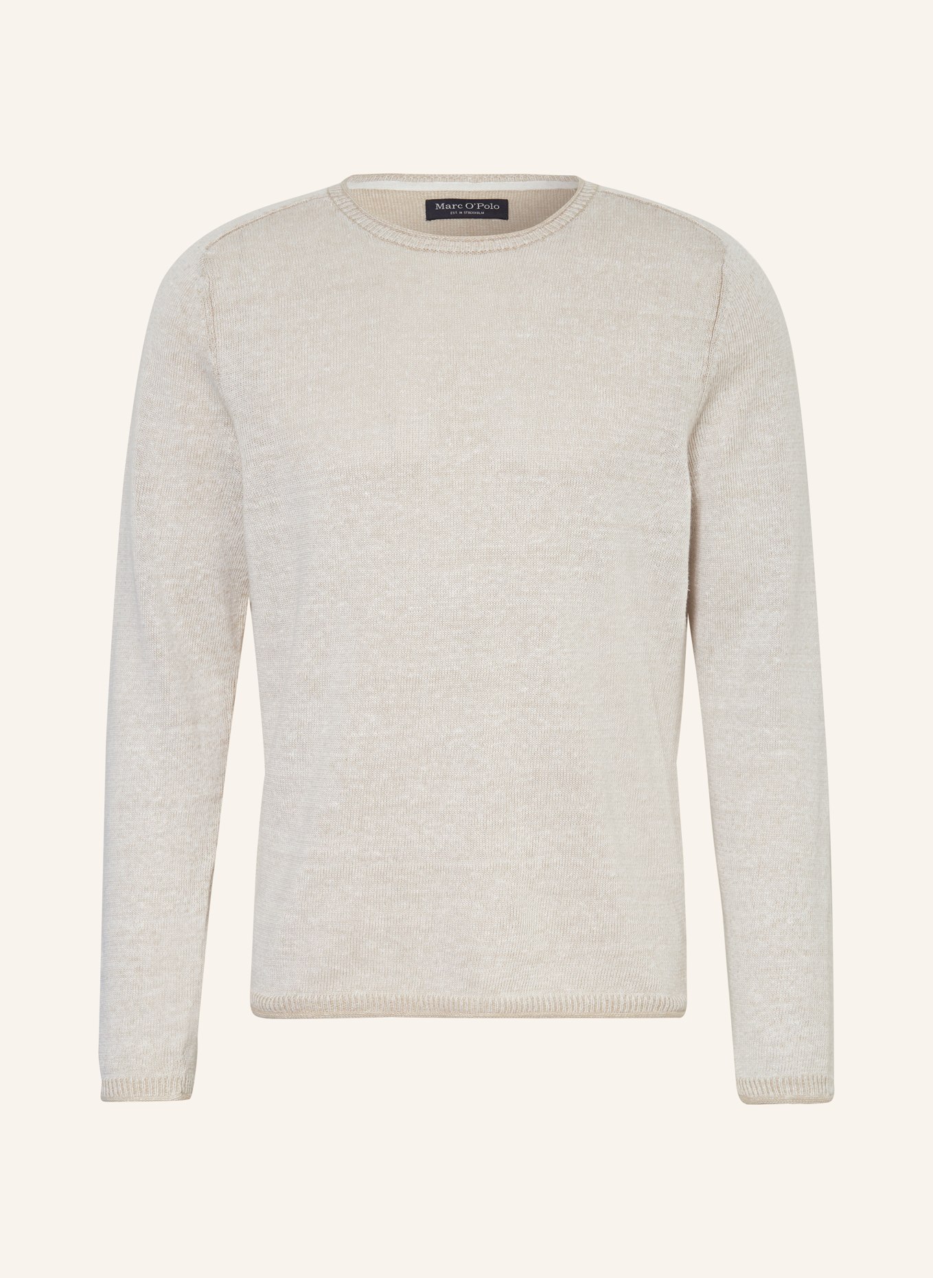 Marc O'Polo Sweater with linen, Color: CREAM (Image 1)