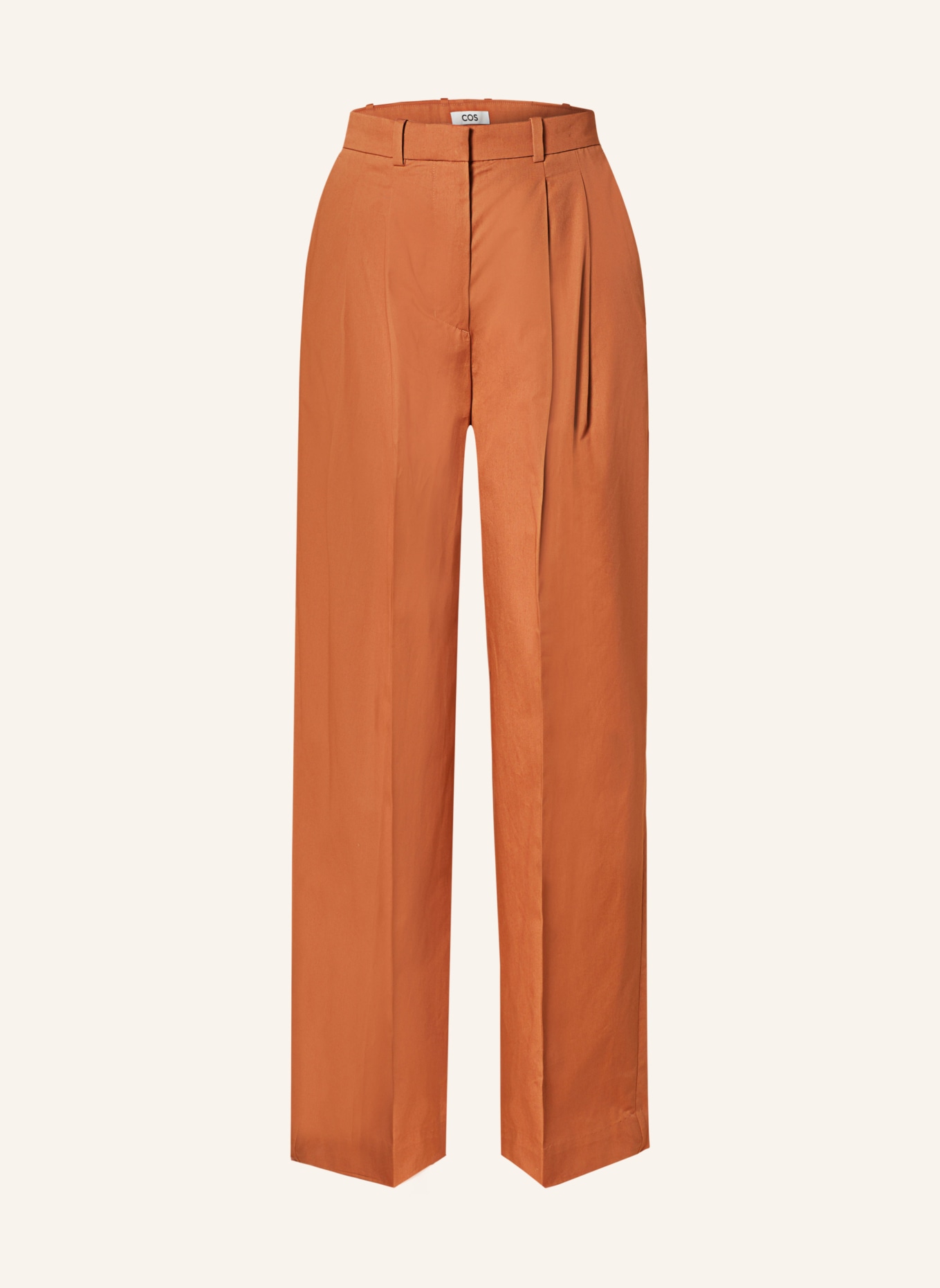 COS Wide leg trousers, Color: COGNAC (Image 1)