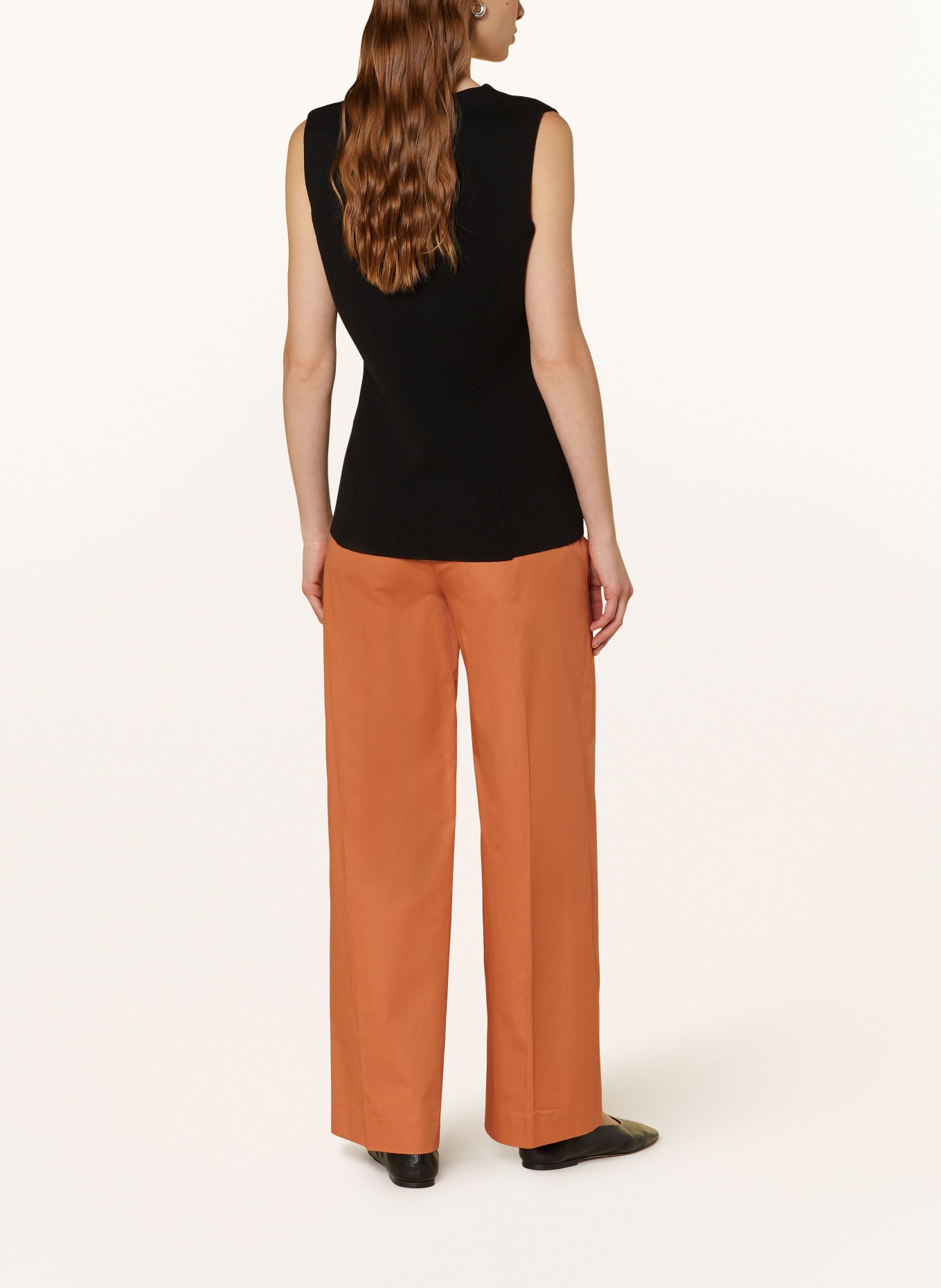 COS Wide leg trousers, Color: COGNAC (Image 3)