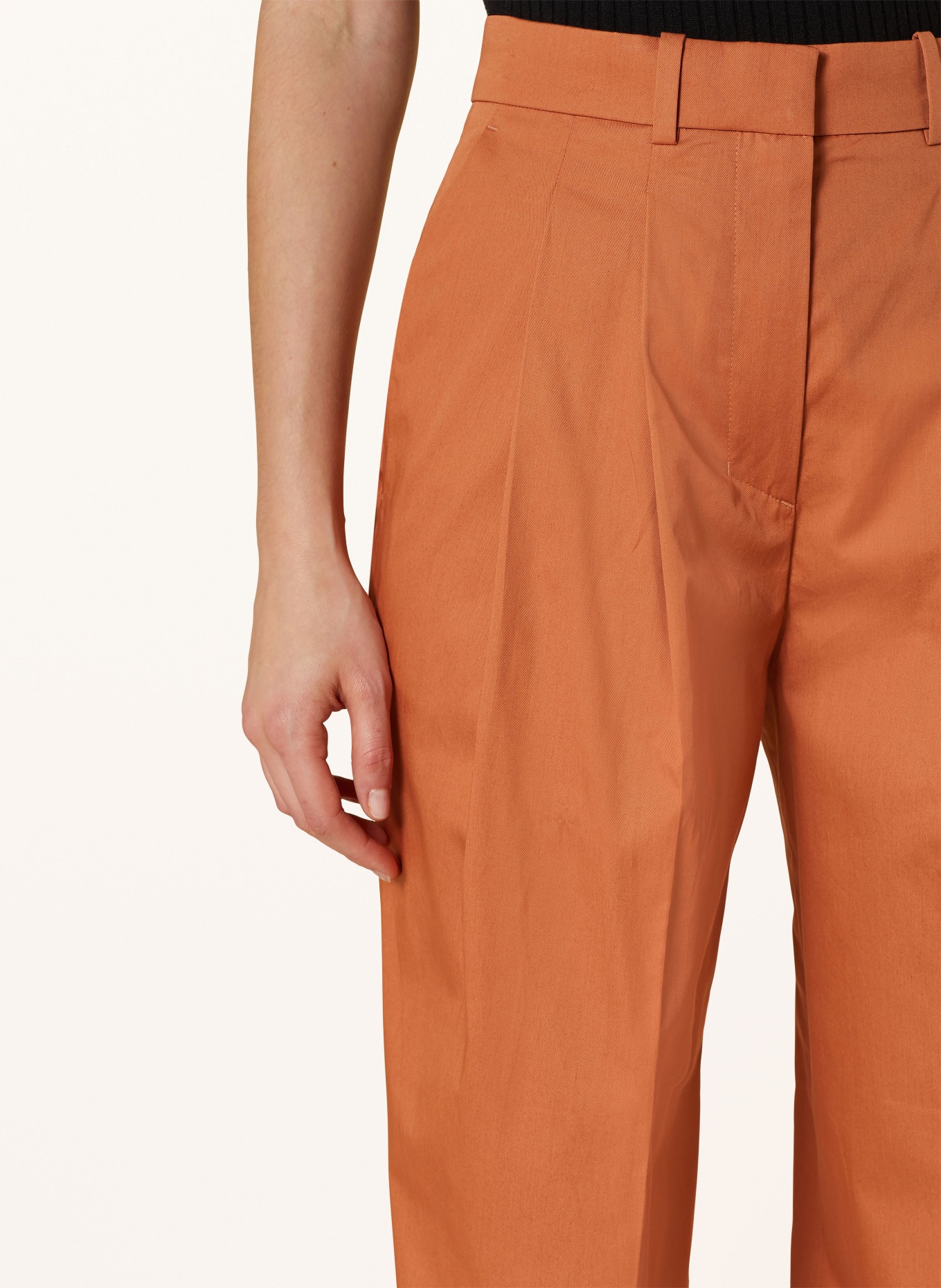 COS Wide leg trousers, Color: COGNAC (Image 5)