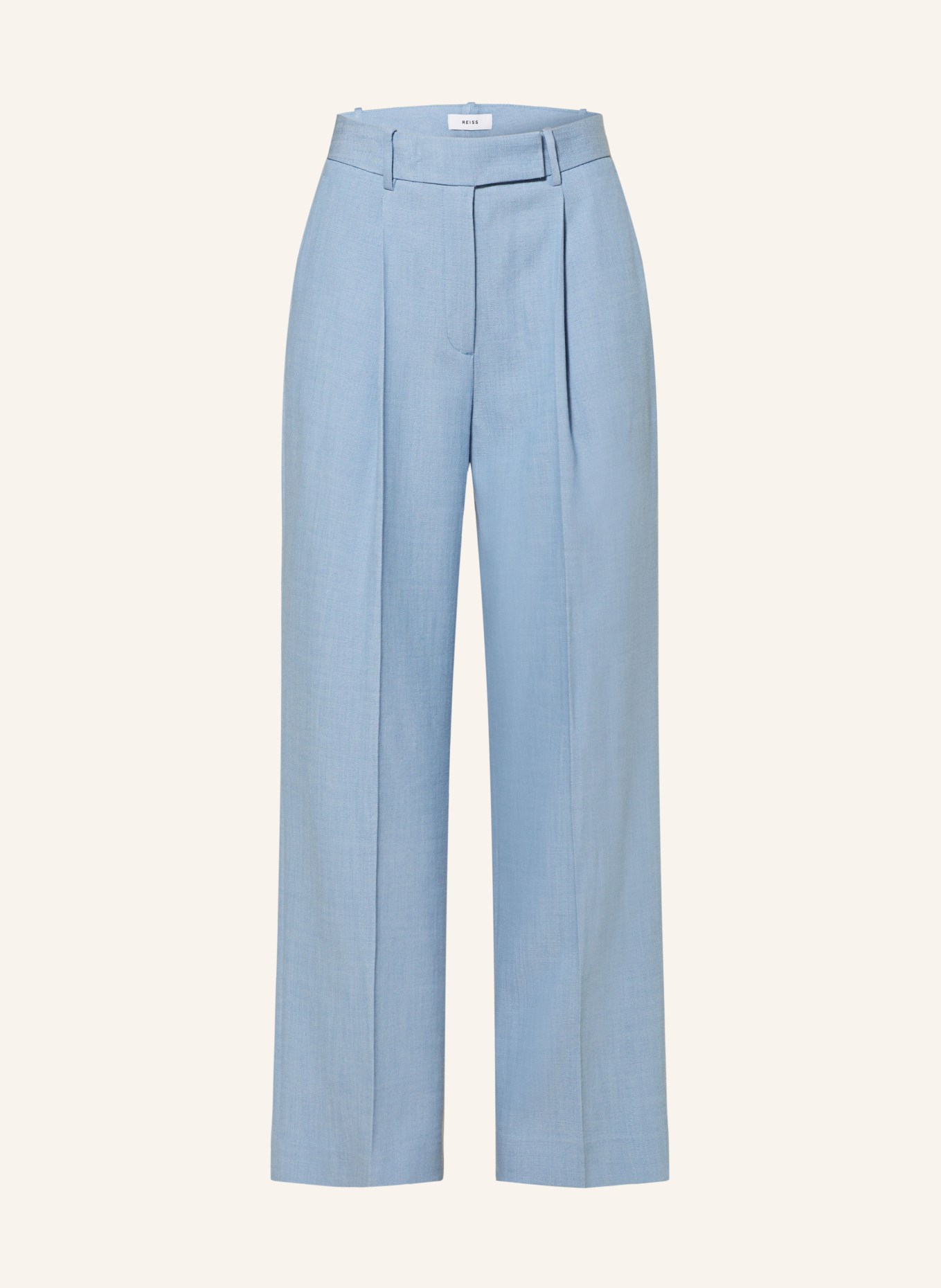 REISS Wide leg trousers JUNE, Color: LIGHT BLUE (Image 1)
