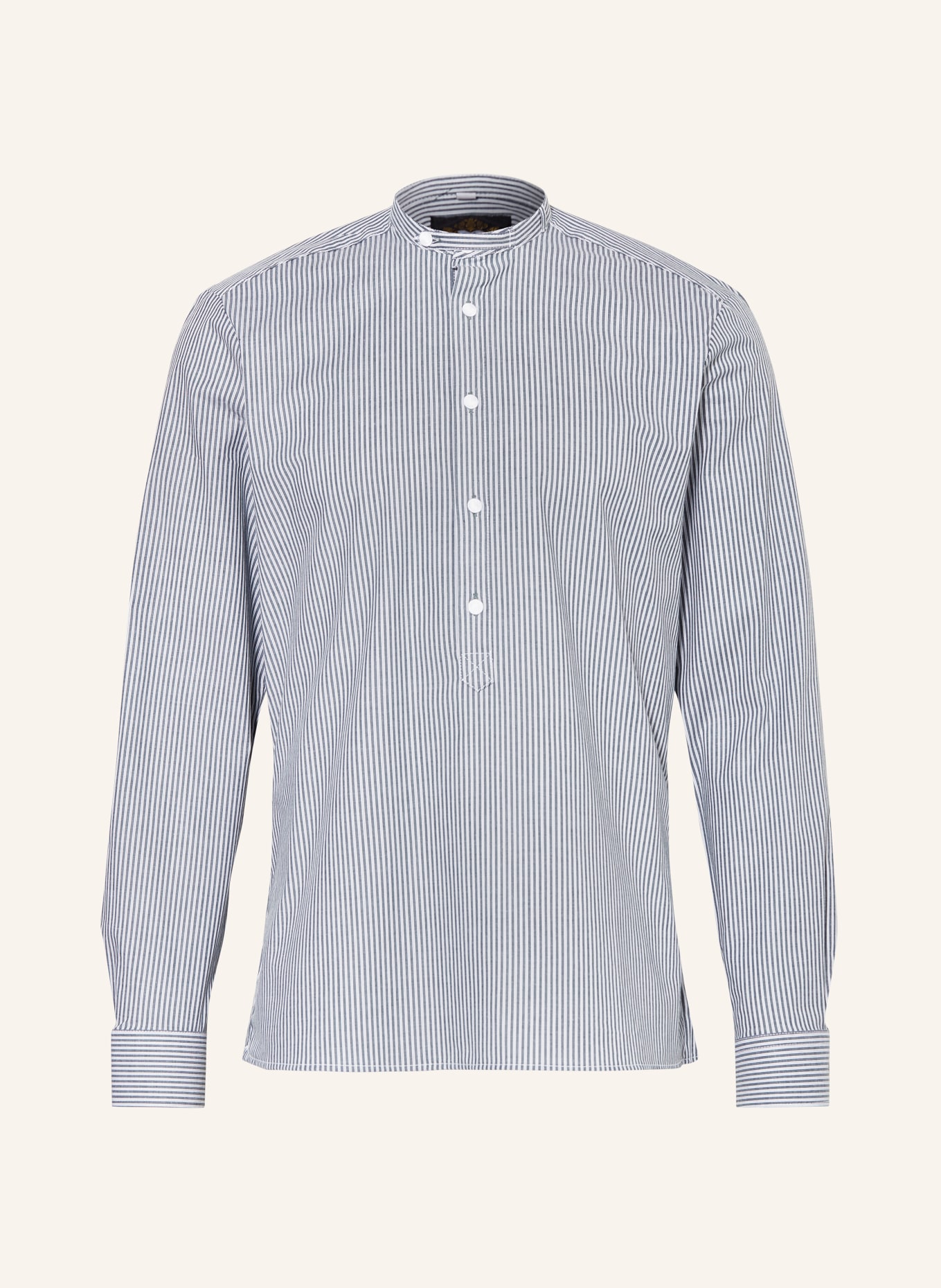 Hammerschmid Trachtenhemd PFOAD Slim Fit, Farbe: GRÜN/ WEISS (Bild 1)