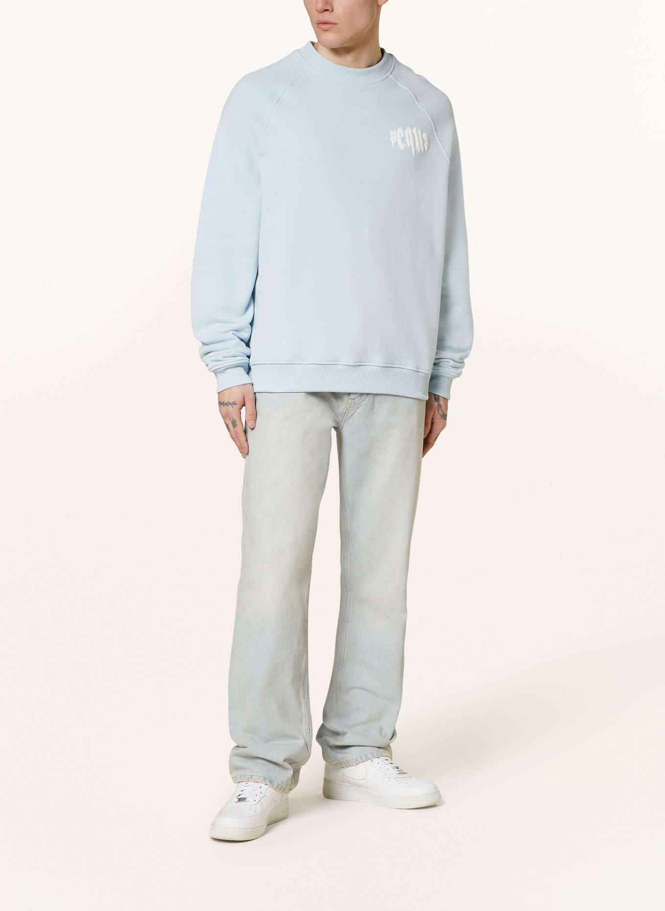 PEQUS Sweatshirt, Color: LIGHT BLUE (Image 2)