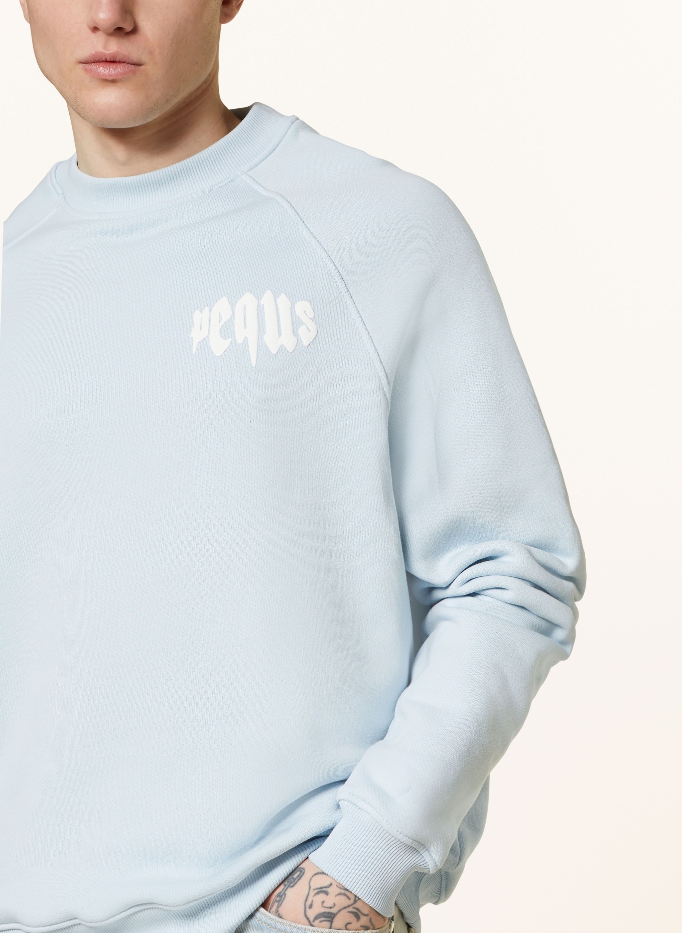 PEQUS Sweatshirt, Color: LIGHT BLUE (Image 4)