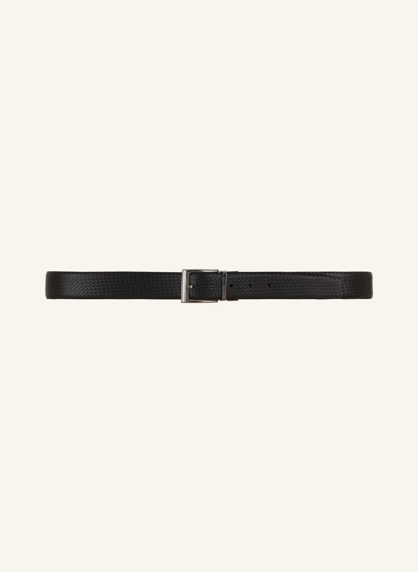 TED BAKER Leather belt WAIDE, Color: BLACK (Image 3)