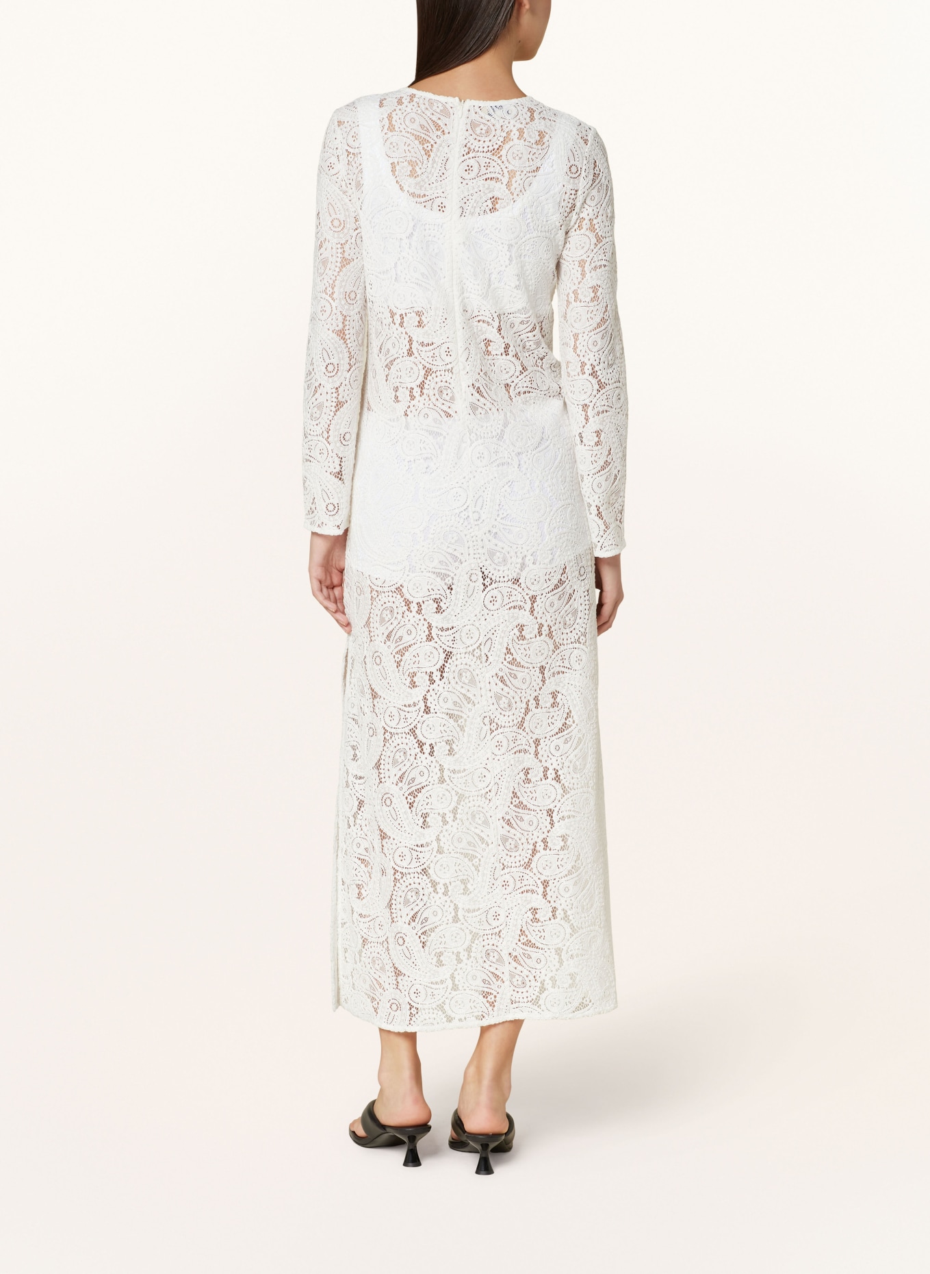 BAUM UND PFERDGARTEN Lace dress ADEA, Color: ECRU (Image 3)