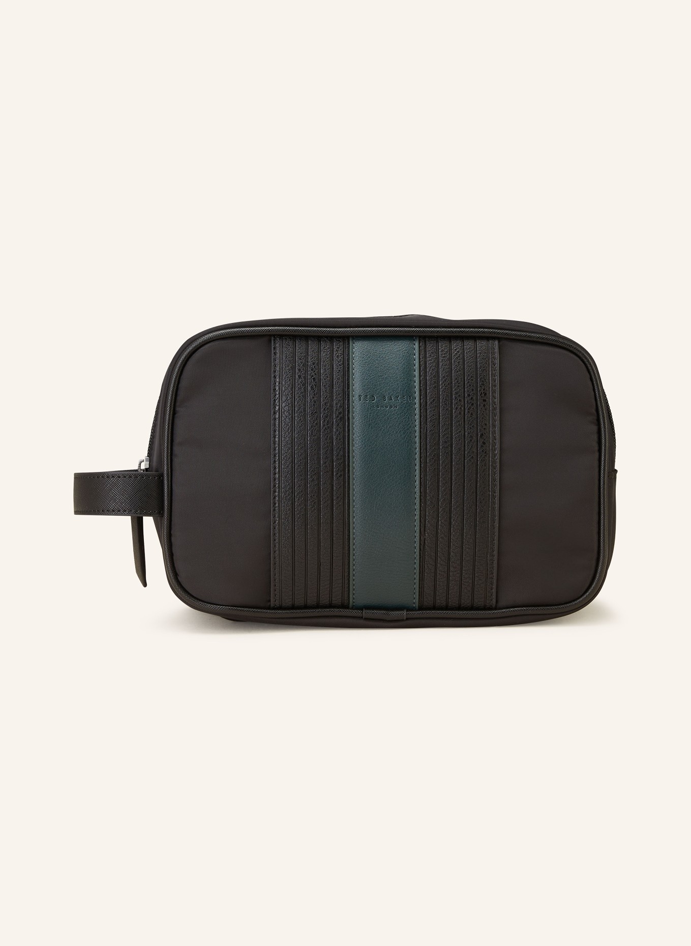 TED BAKER Toiletry bag RUSSO, Color: BLACK/ GREEN (Image 1)