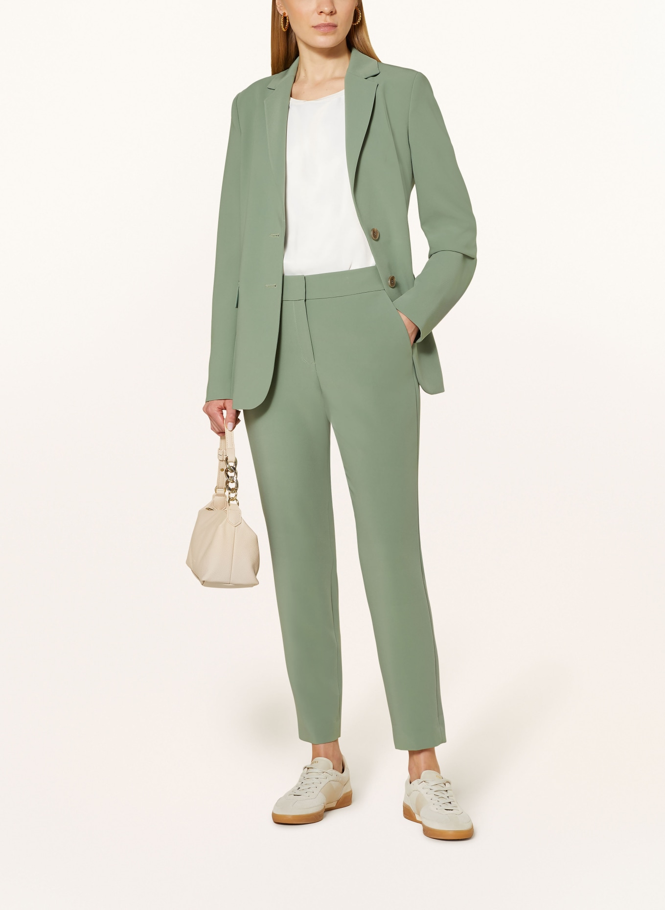 s.Oliver BLACK LABEL Trousers, Color: GREEN (Image 2)