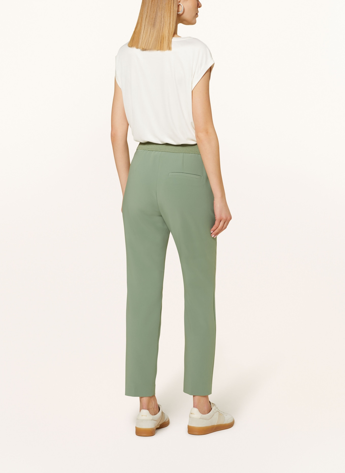 s.Oliver BLACK LABEL Trousers, Color: GREEN (Image 3)