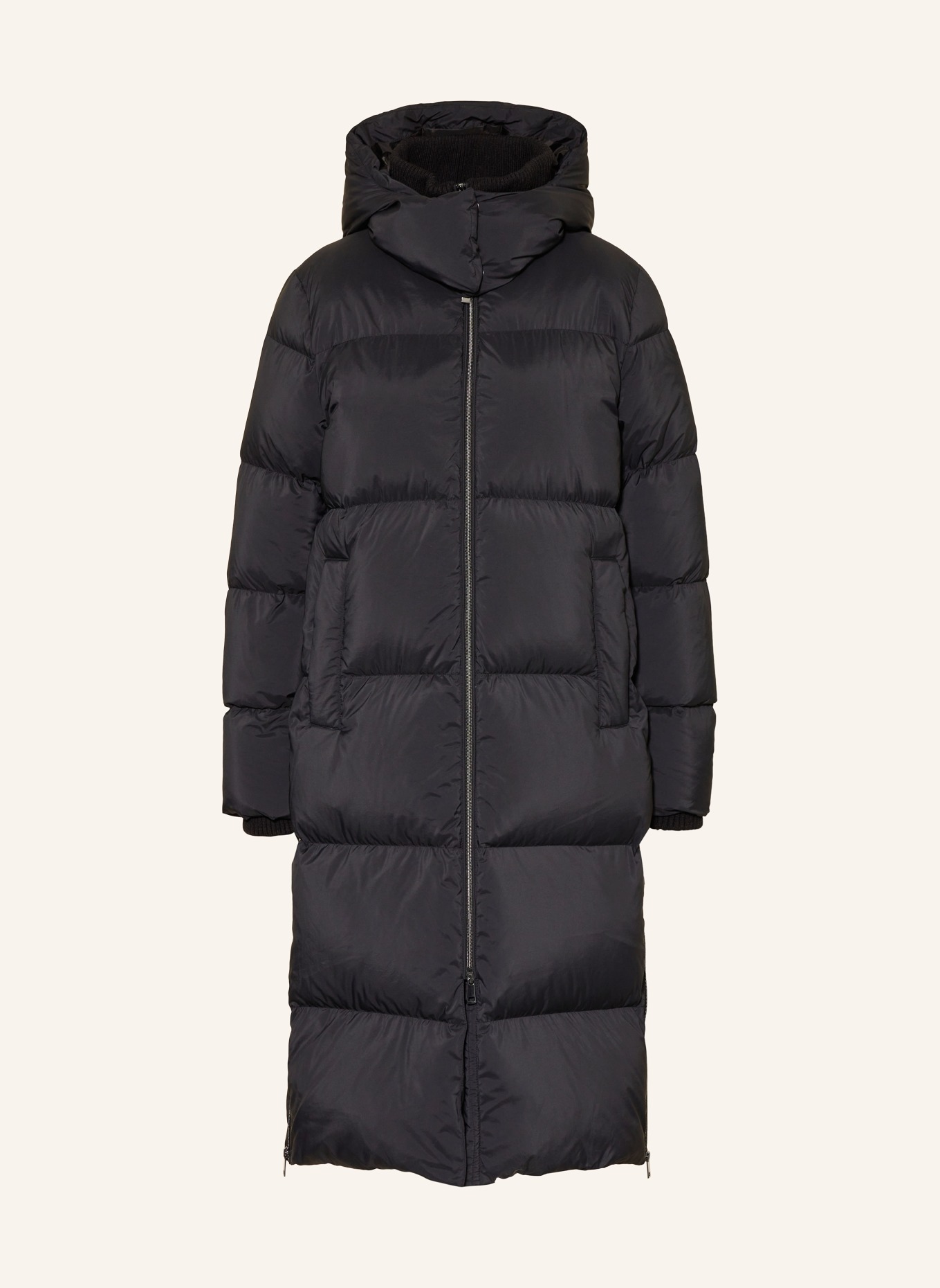 S Oliver Manteau Col Capuche Manteau Court Navy/noir